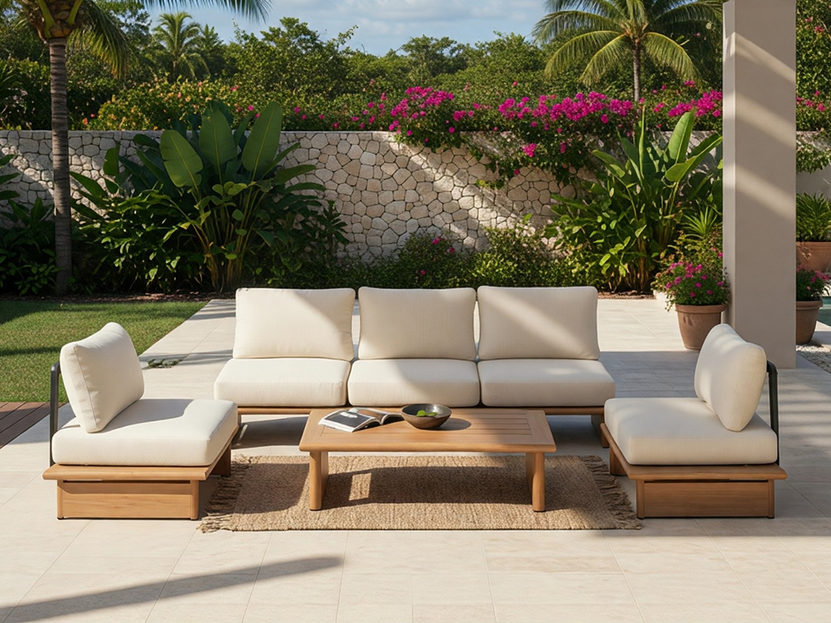 Set vrtnog namještaja Burleson 658