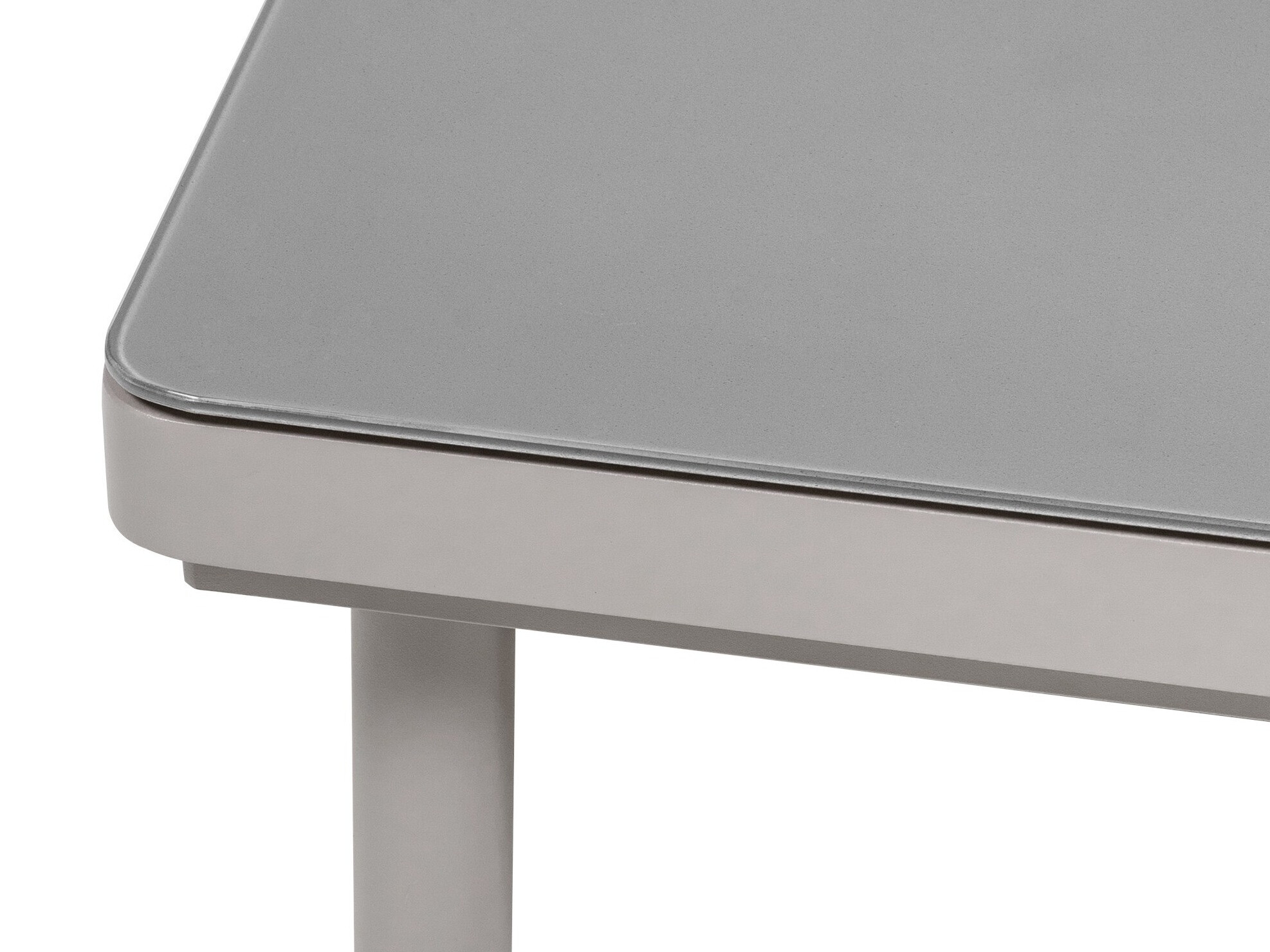 Set vrtnog namještaja Burleson 659 (Svijetlo bež + Sivo bež)