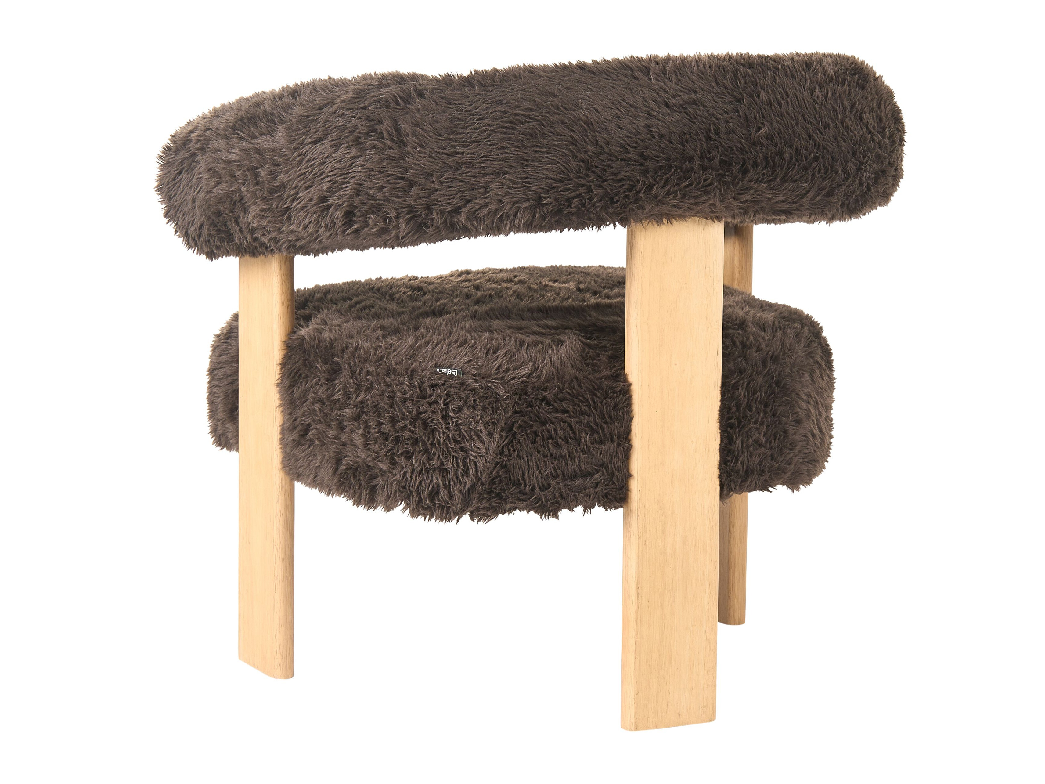 Fotelja Berwyn 3264 (Tamno smeđa + Svijetlo smeđa)