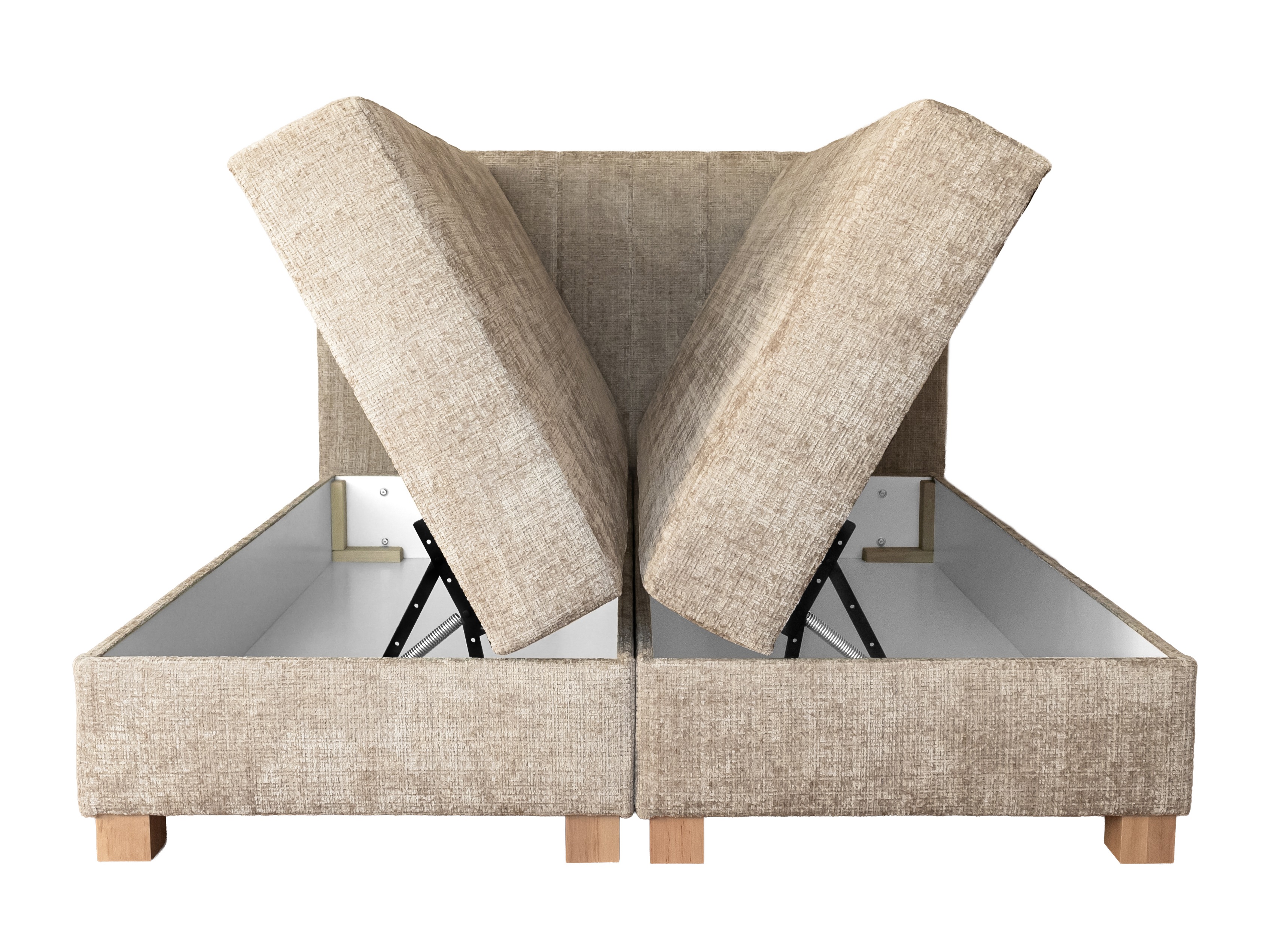 Boxspring krevet Houston 2119 (Bež)