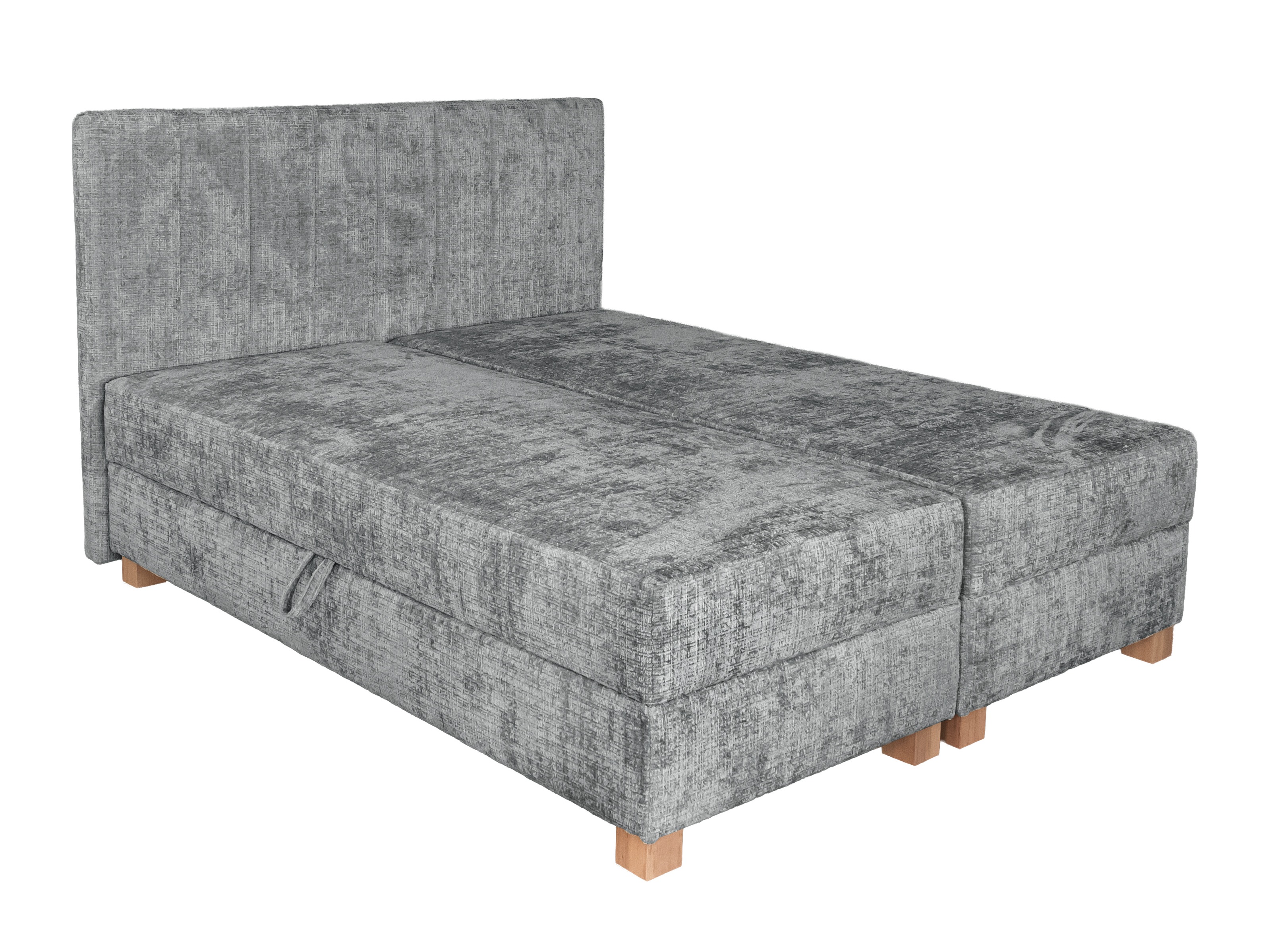 Boxspring krevet Houston 2119 (Siva)