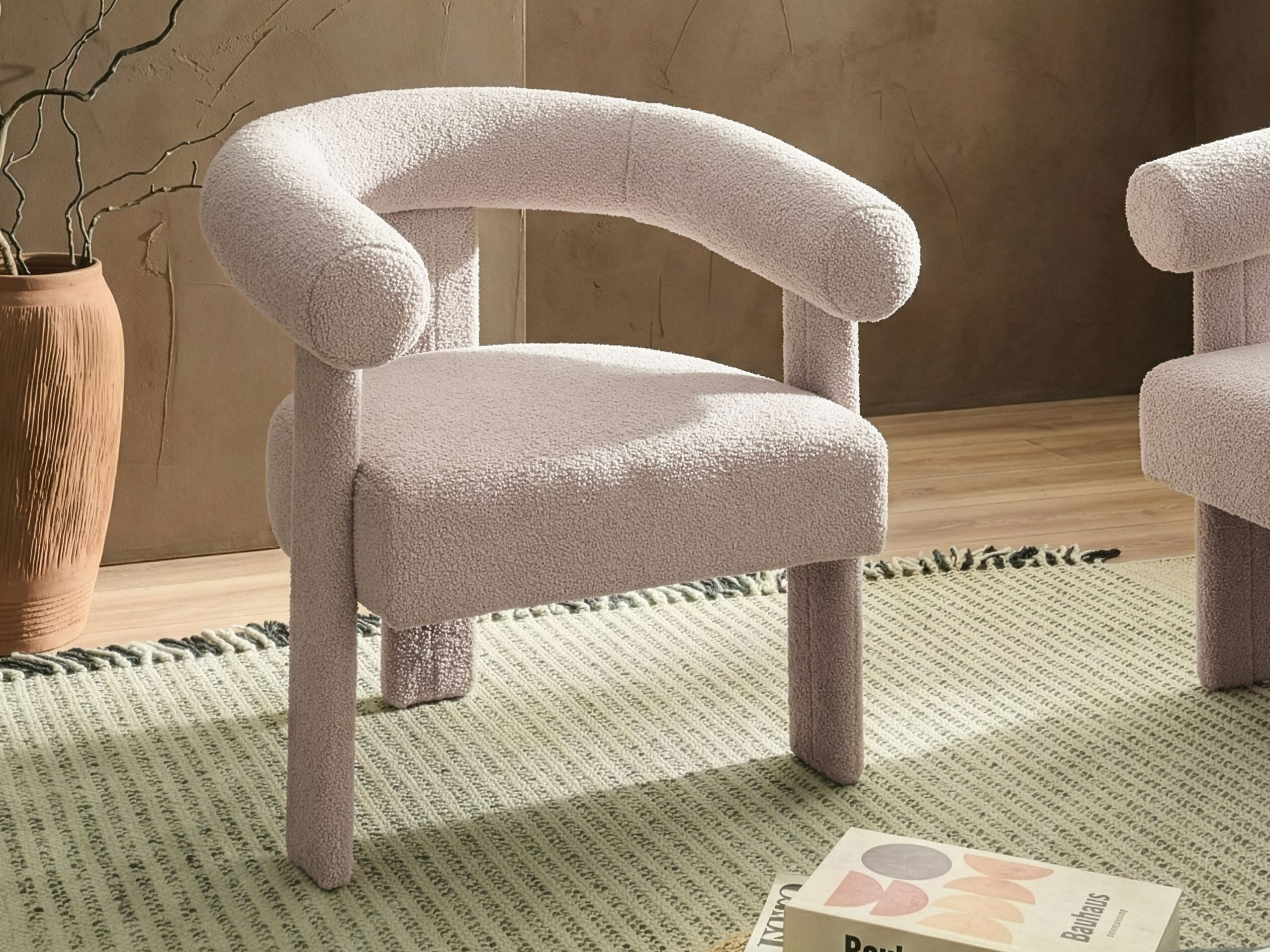 Fotelja Berwyn 3268 (Svijetlo bež)