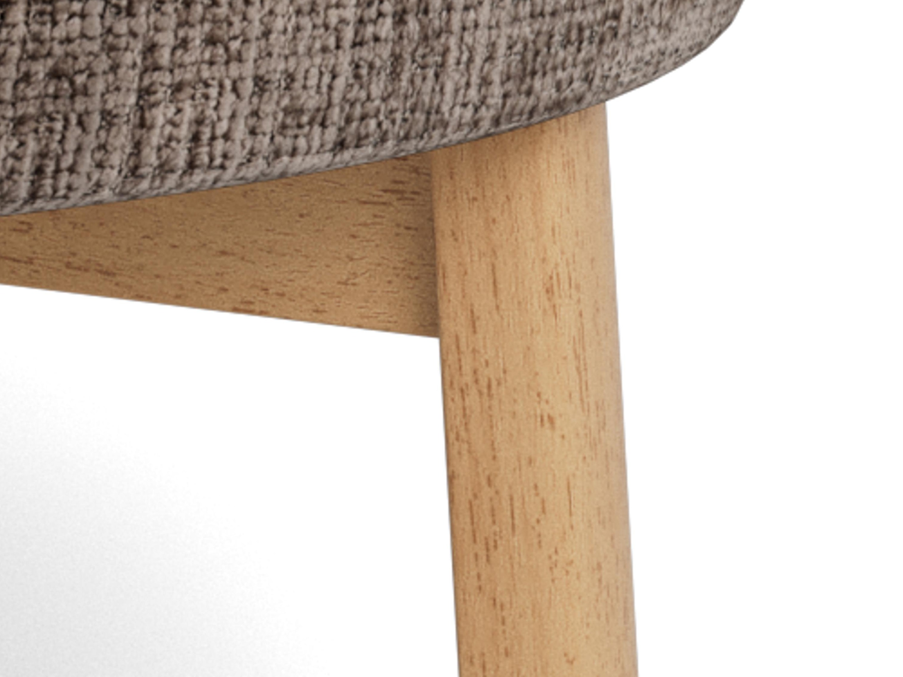 Fotelja Norsica 1064 (Tamno smeđa + Hrast)