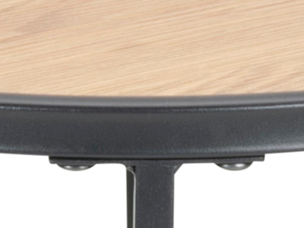 Pomoćni stolić Norsica Sevferi 118 (Divlji hrast + Crna)