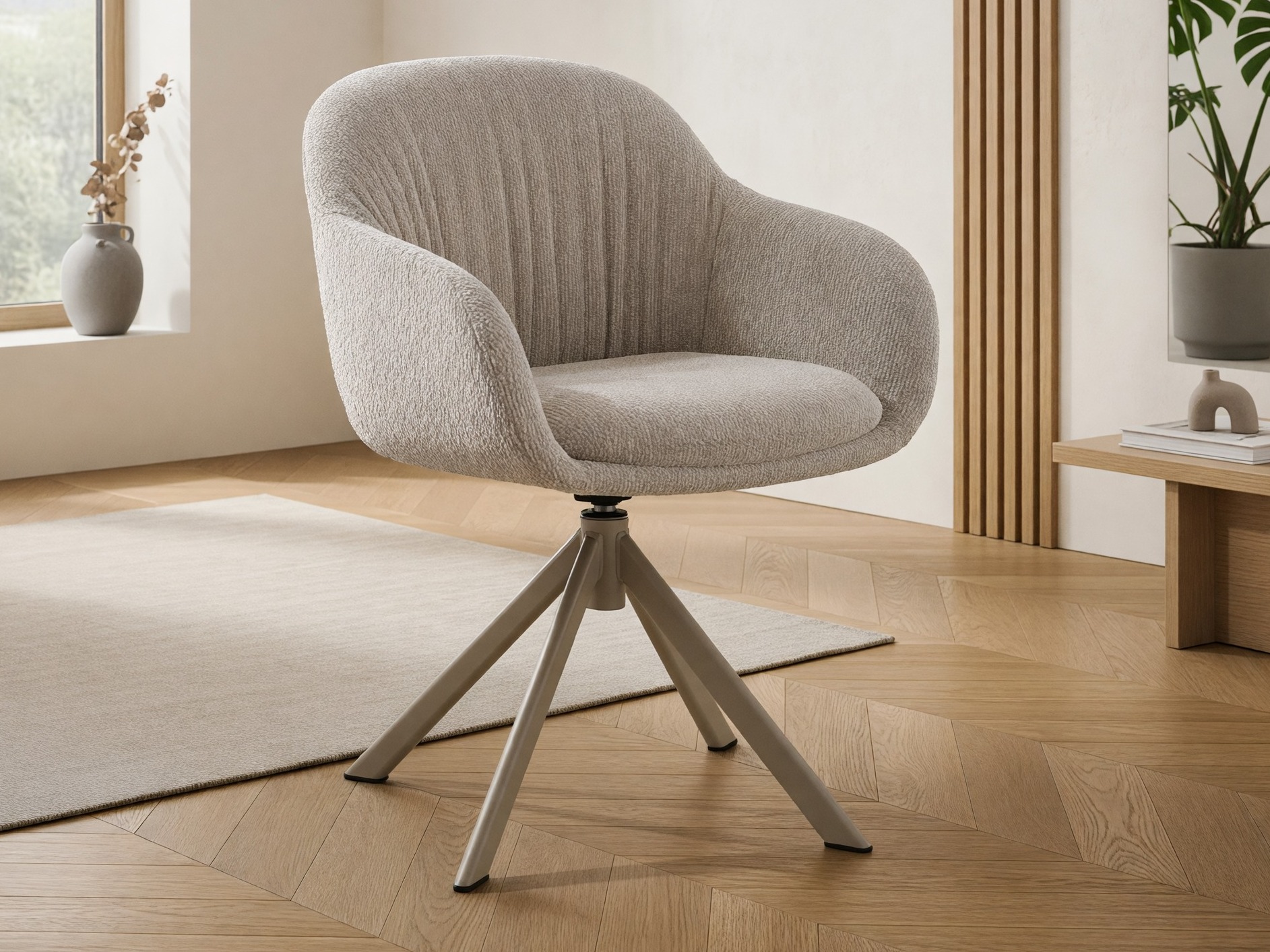 Stolica Burleson 748 (Bež + Sivo bež)