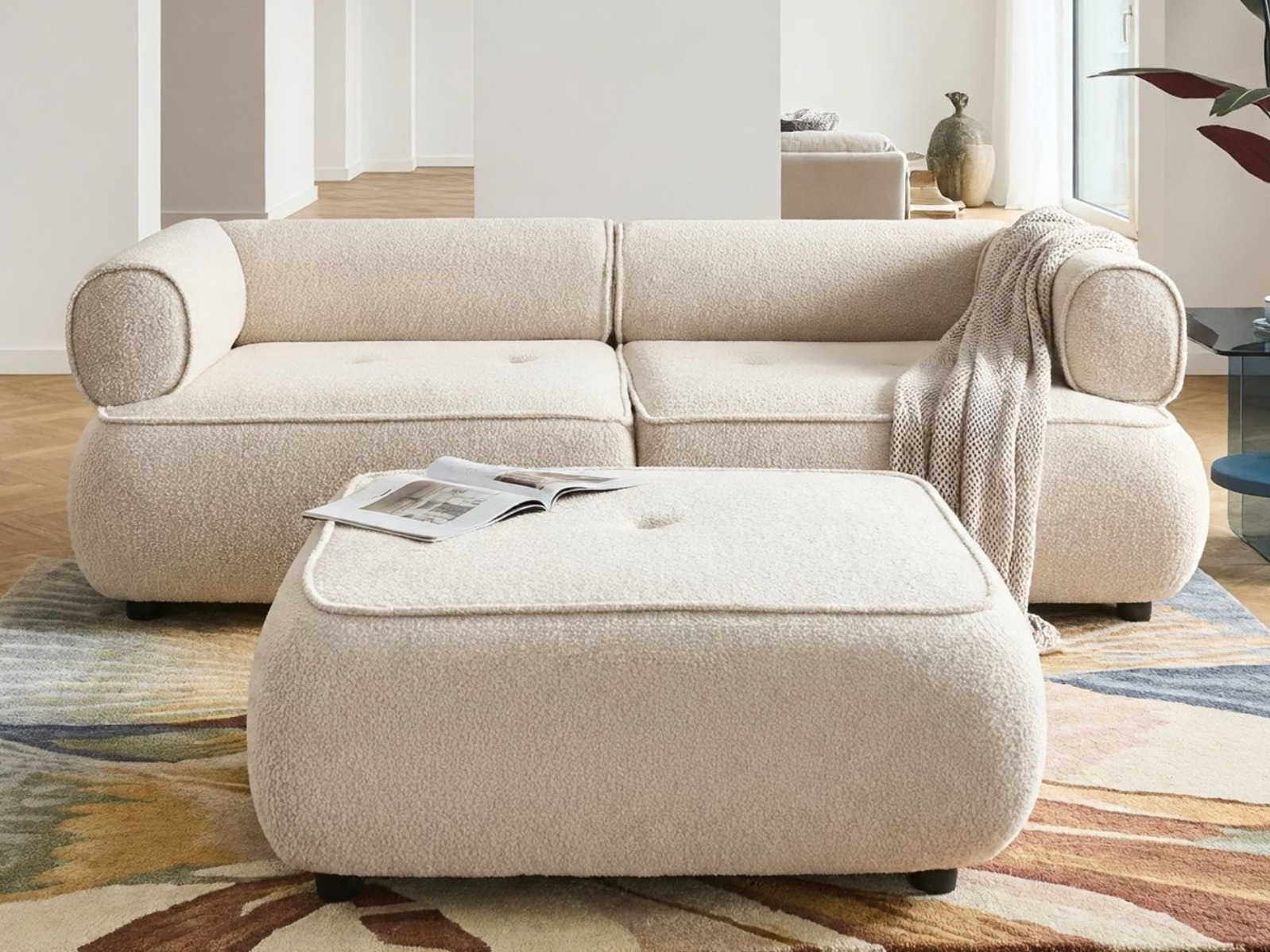 Tapecirani namještaj Berwyn 3266 (Bijela)