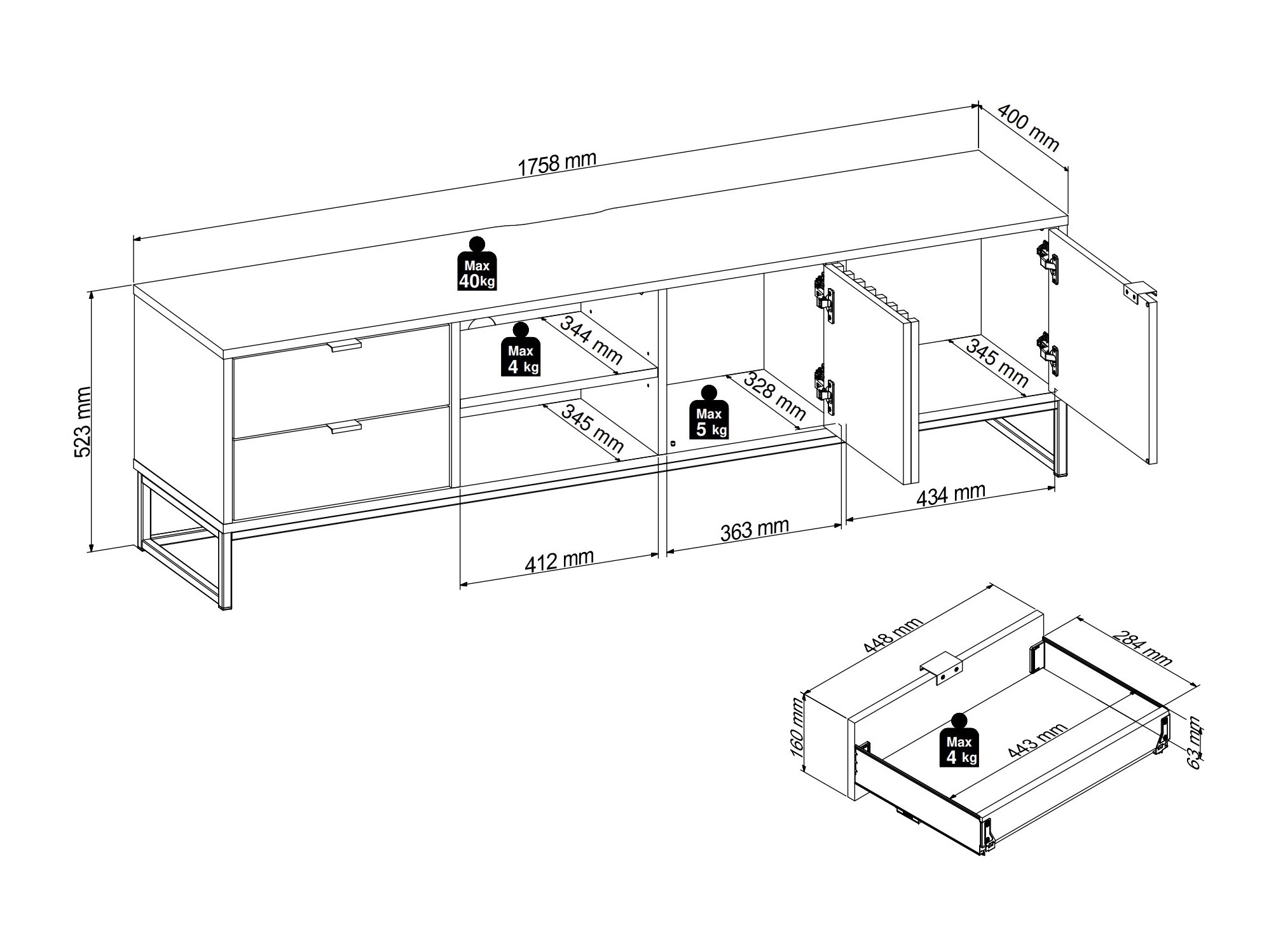 Set za dnevni boravak Sondelu 106