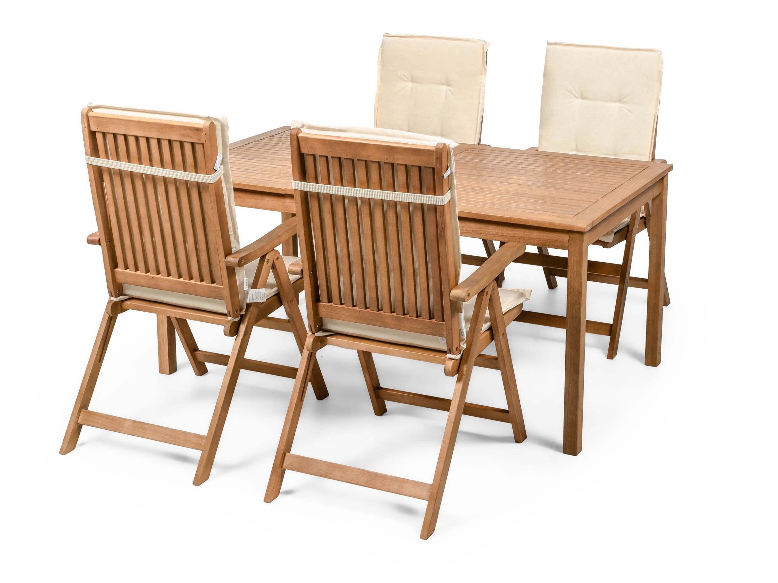 Set stola i stolica Burleson 672 (Krem)