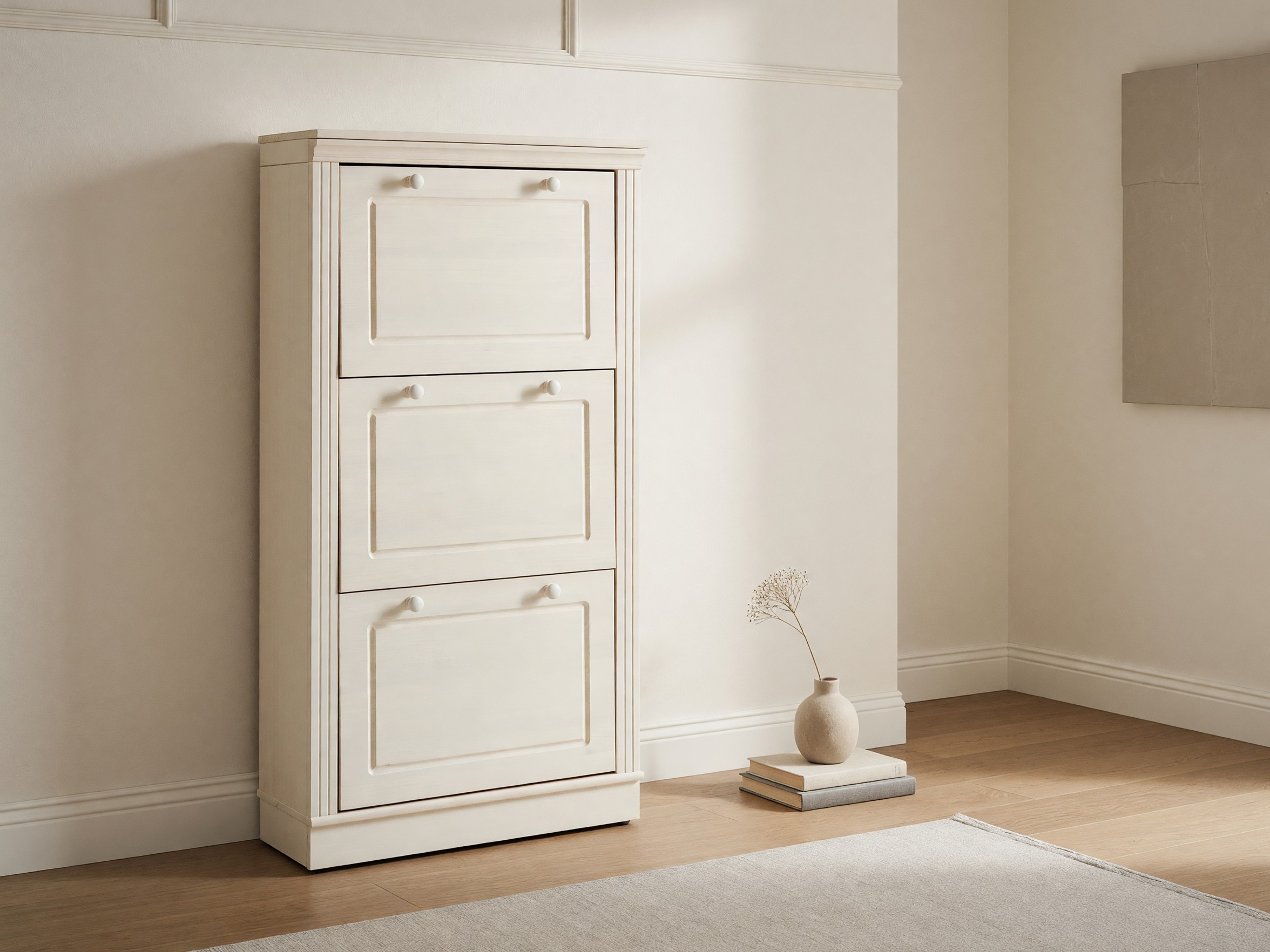 Ormarić za cipele Saltoro 138 (Bijela)