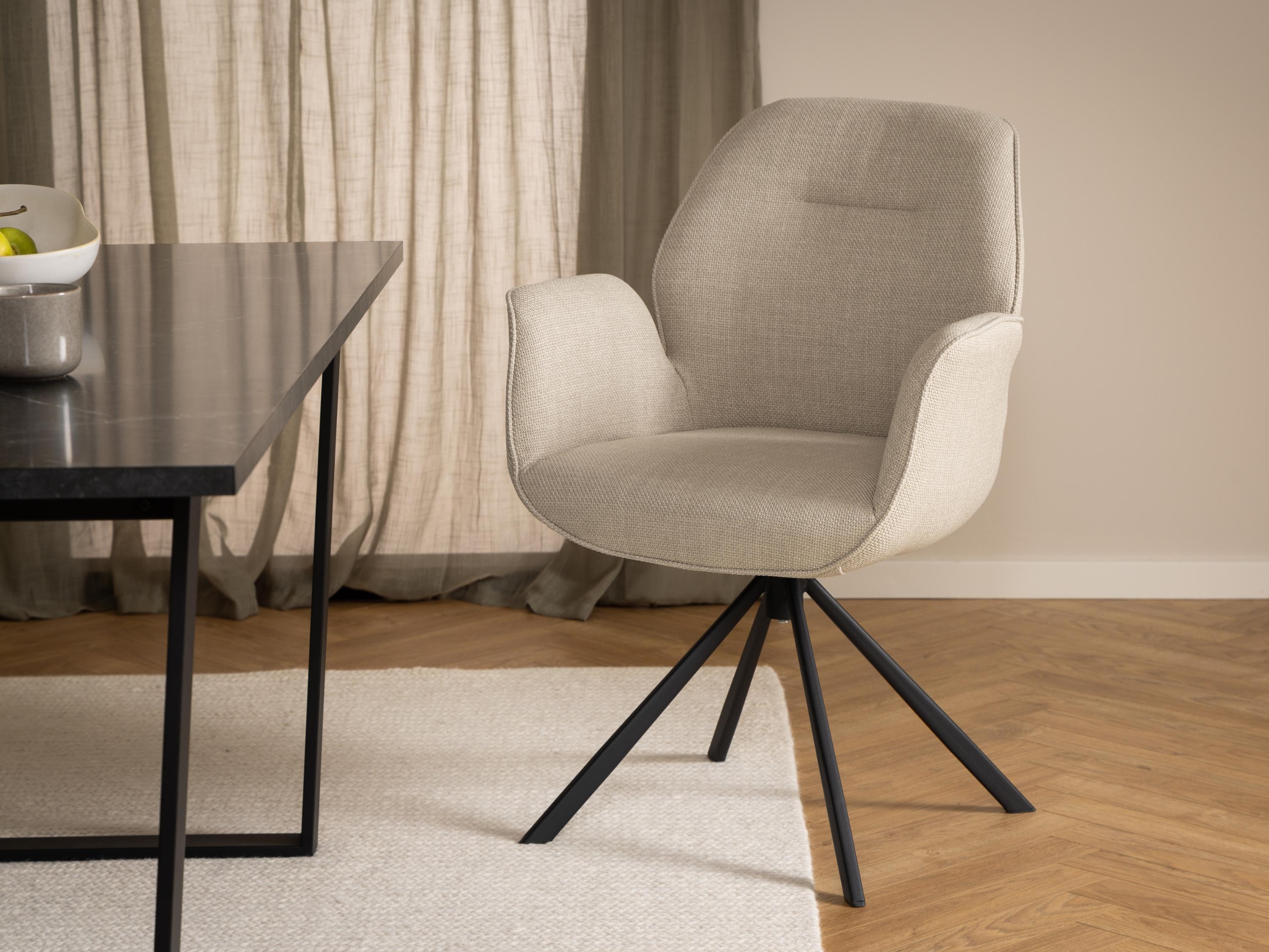 Stolica Norsica 392 (Bež + Crna)