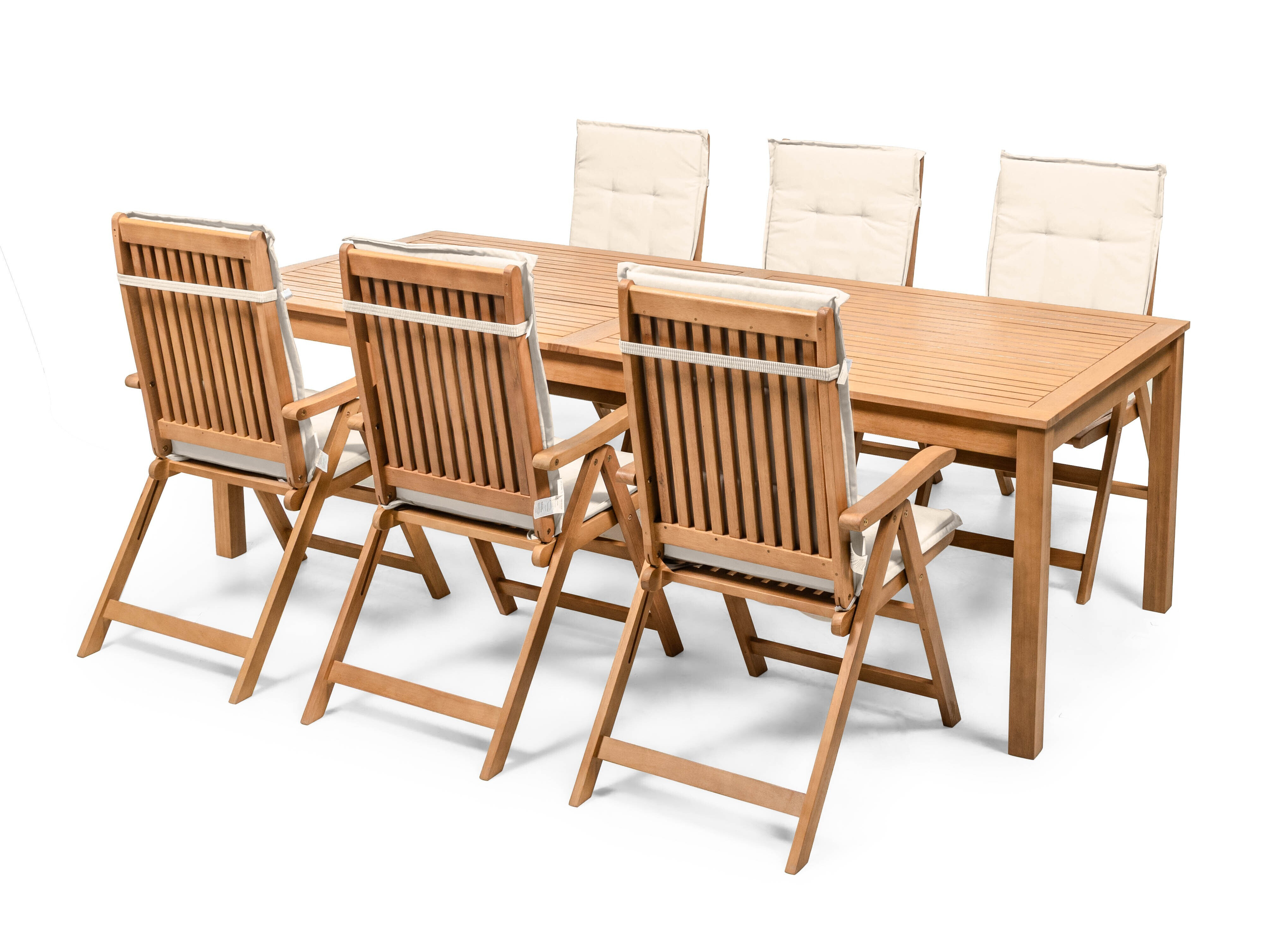 Set stola i stolica Burleson 684 (Krem)