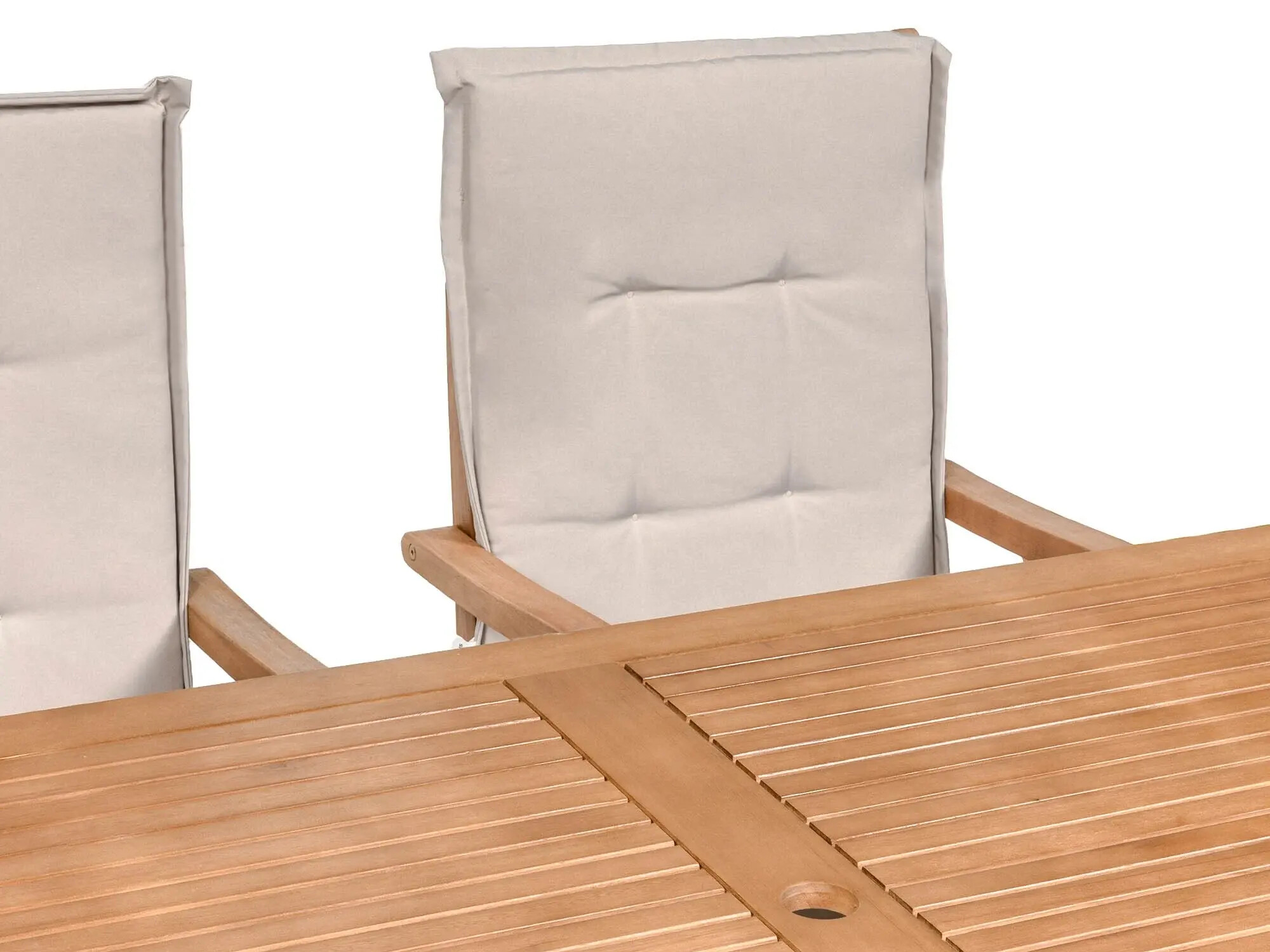 Set stola i stolica Burleson 684 (Svijetlo siva)