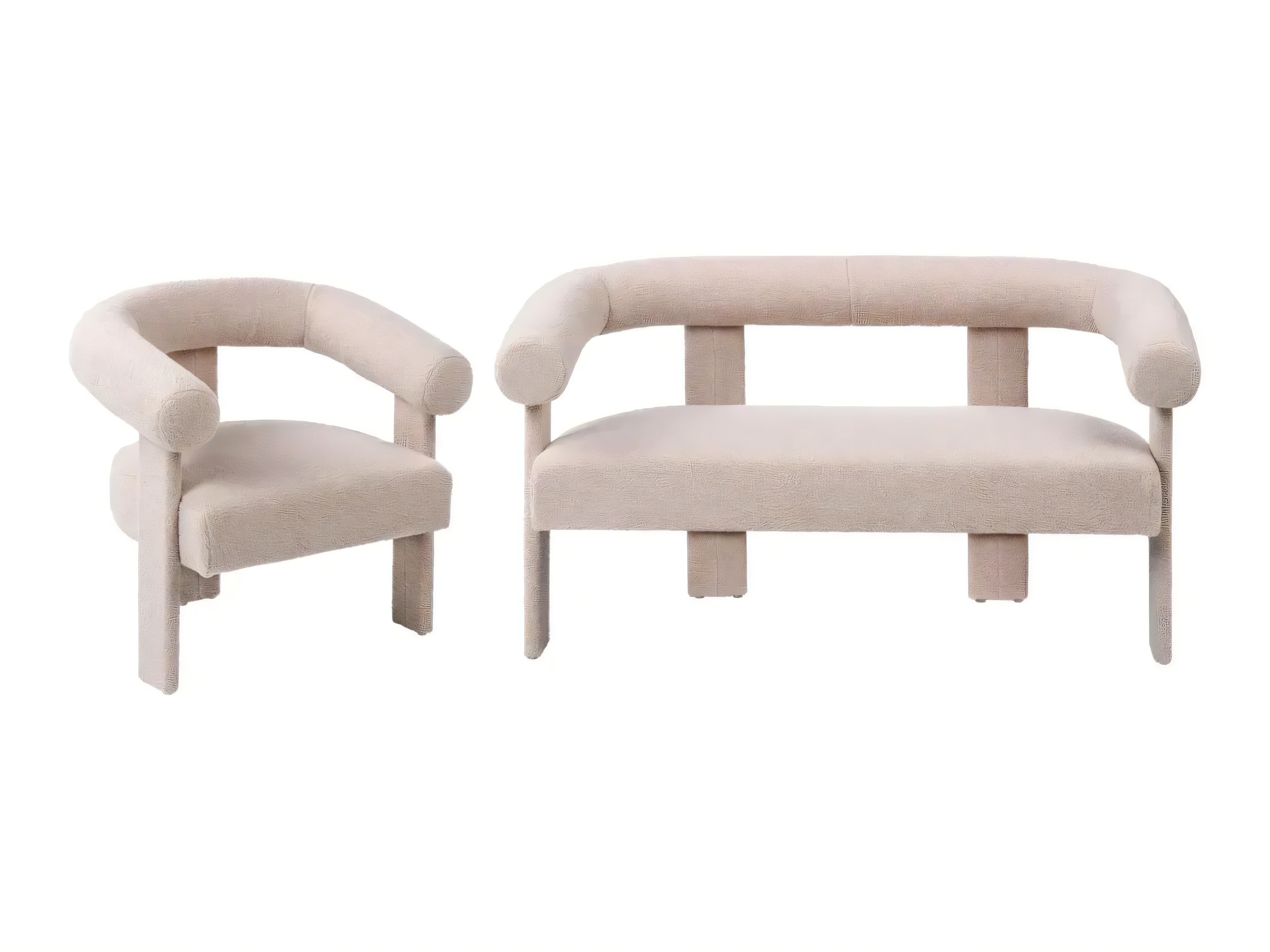 Tapecirani namještaj Berwyn 2710 (Krem)