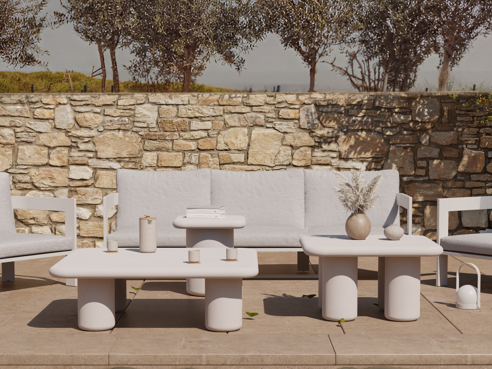 Vrtni stolić za kavu Burleson 683