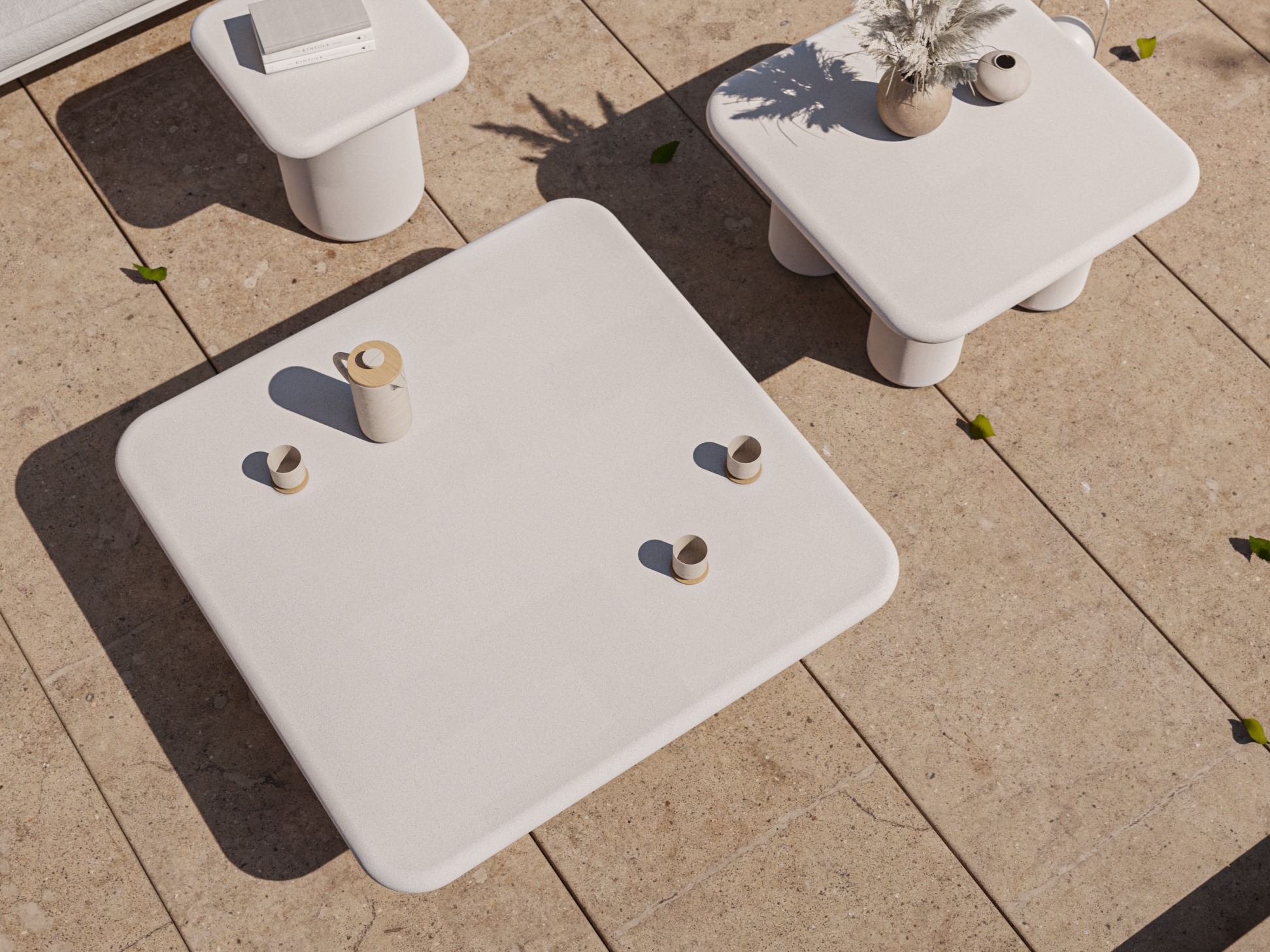 Vrtni stolić za kavu Burleson 683