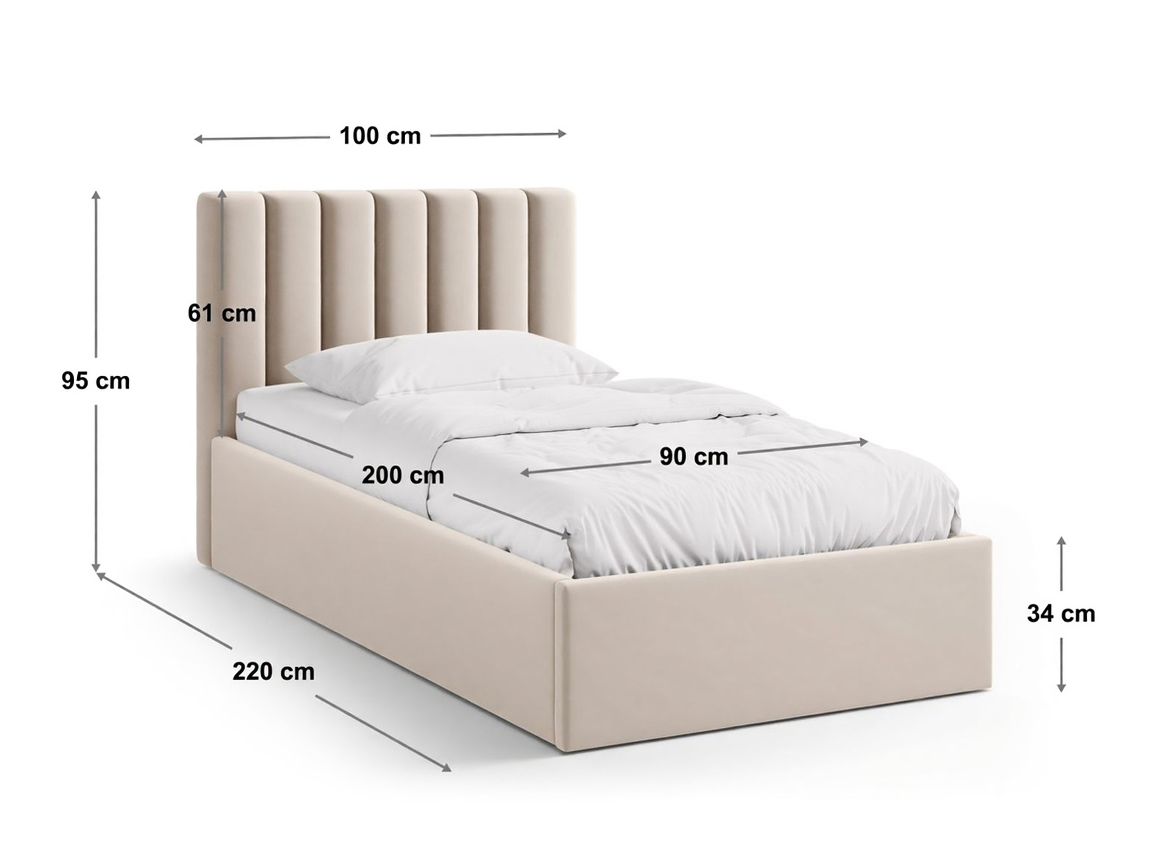 Krevet Beckley 347 (Bluvel 22)