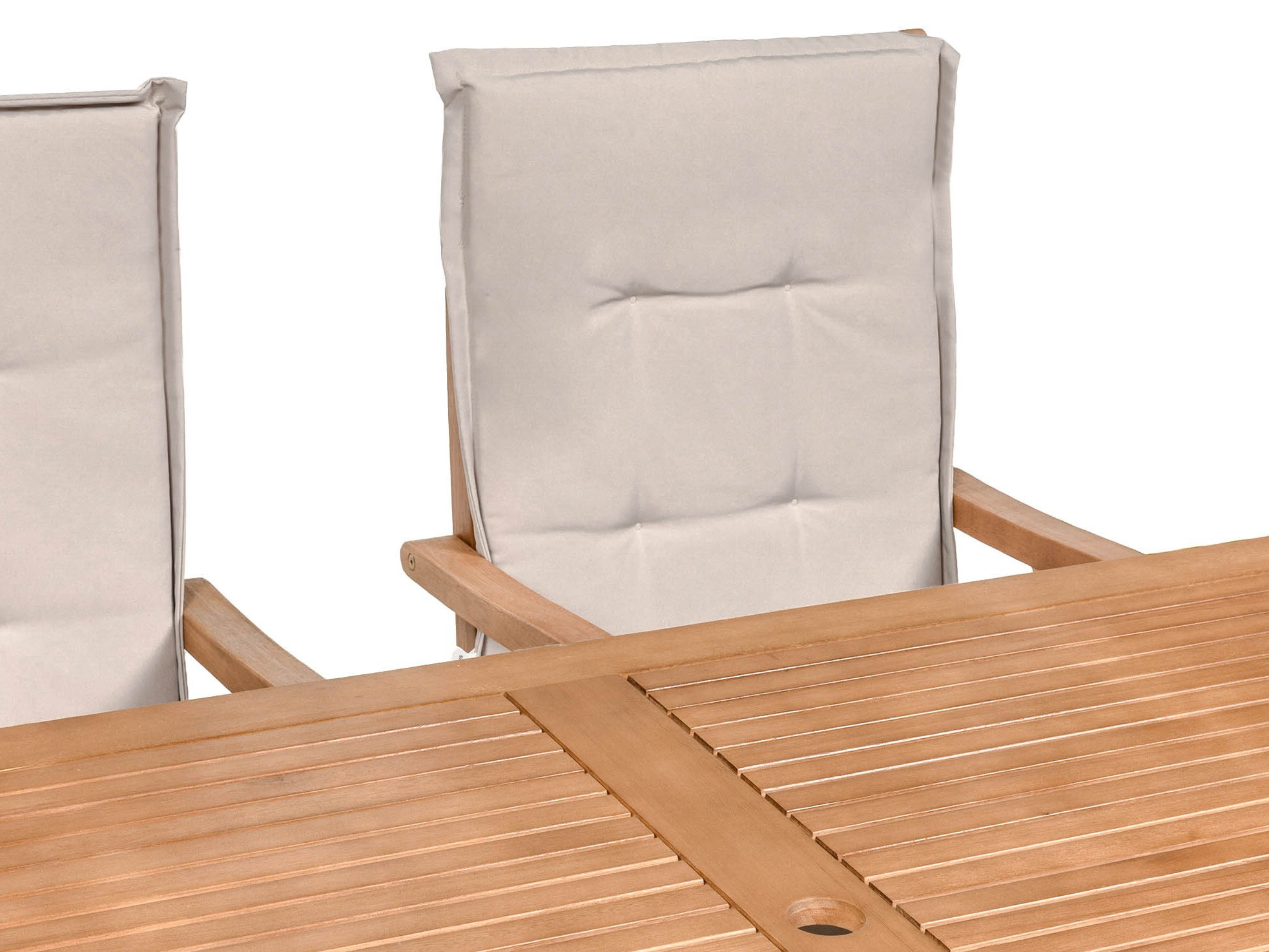 Set stola i stolica Burleson 685 (Svijetlo siva)