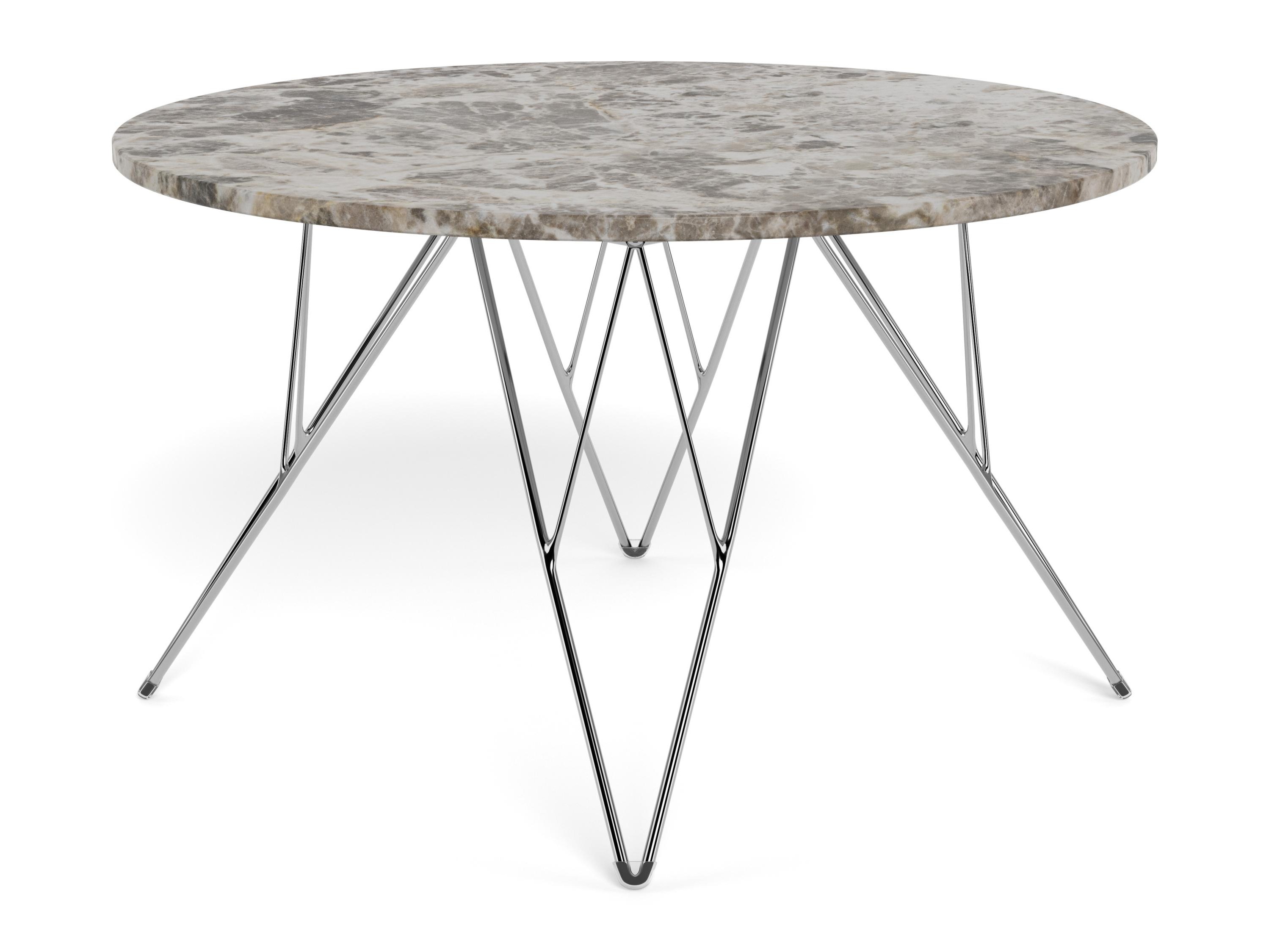 Stolić za kavu Norsica 820 (Siva + Srebrna)