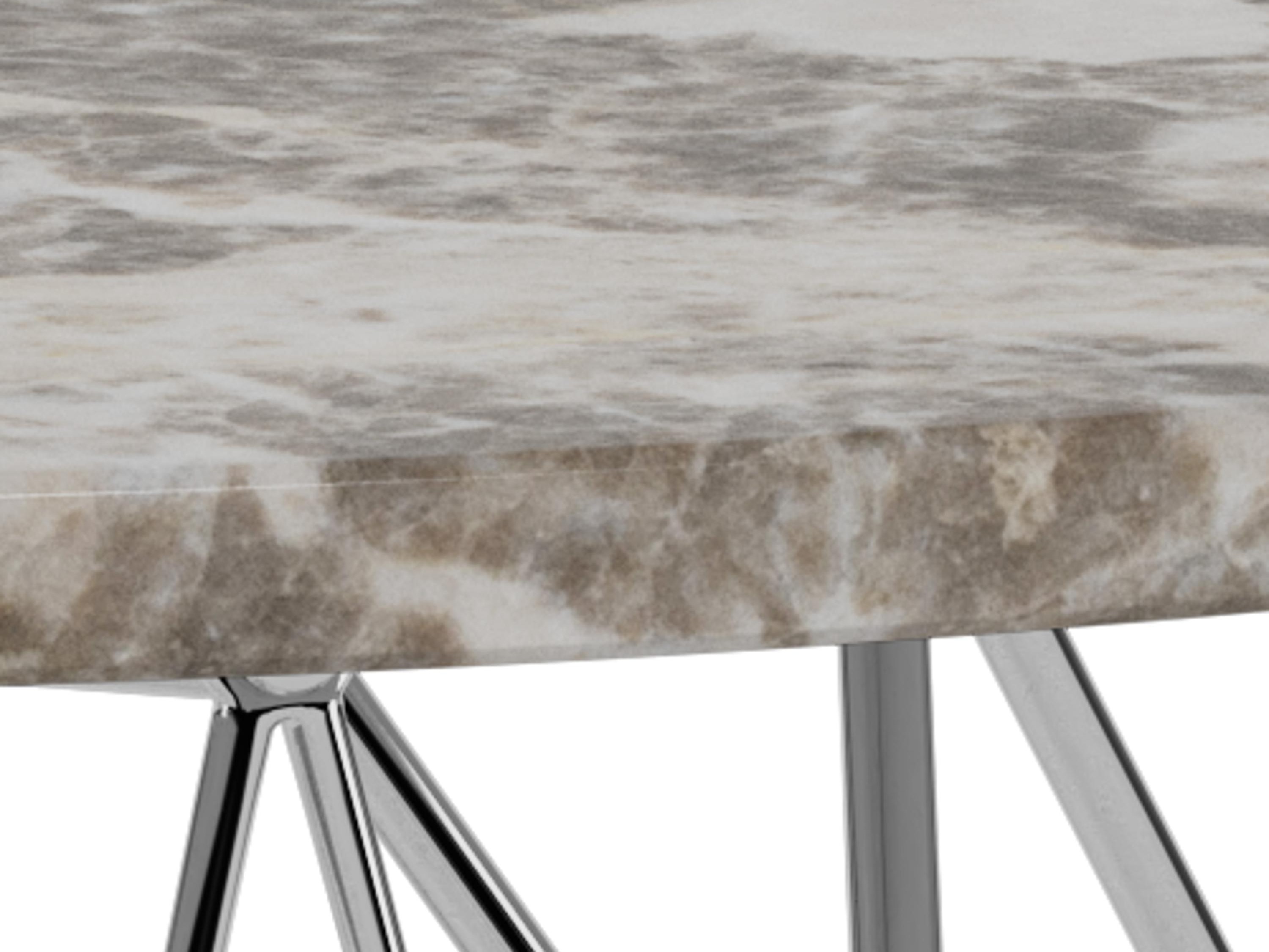 Stolić za kavu Norsica 820 (Siva + Srebrna)