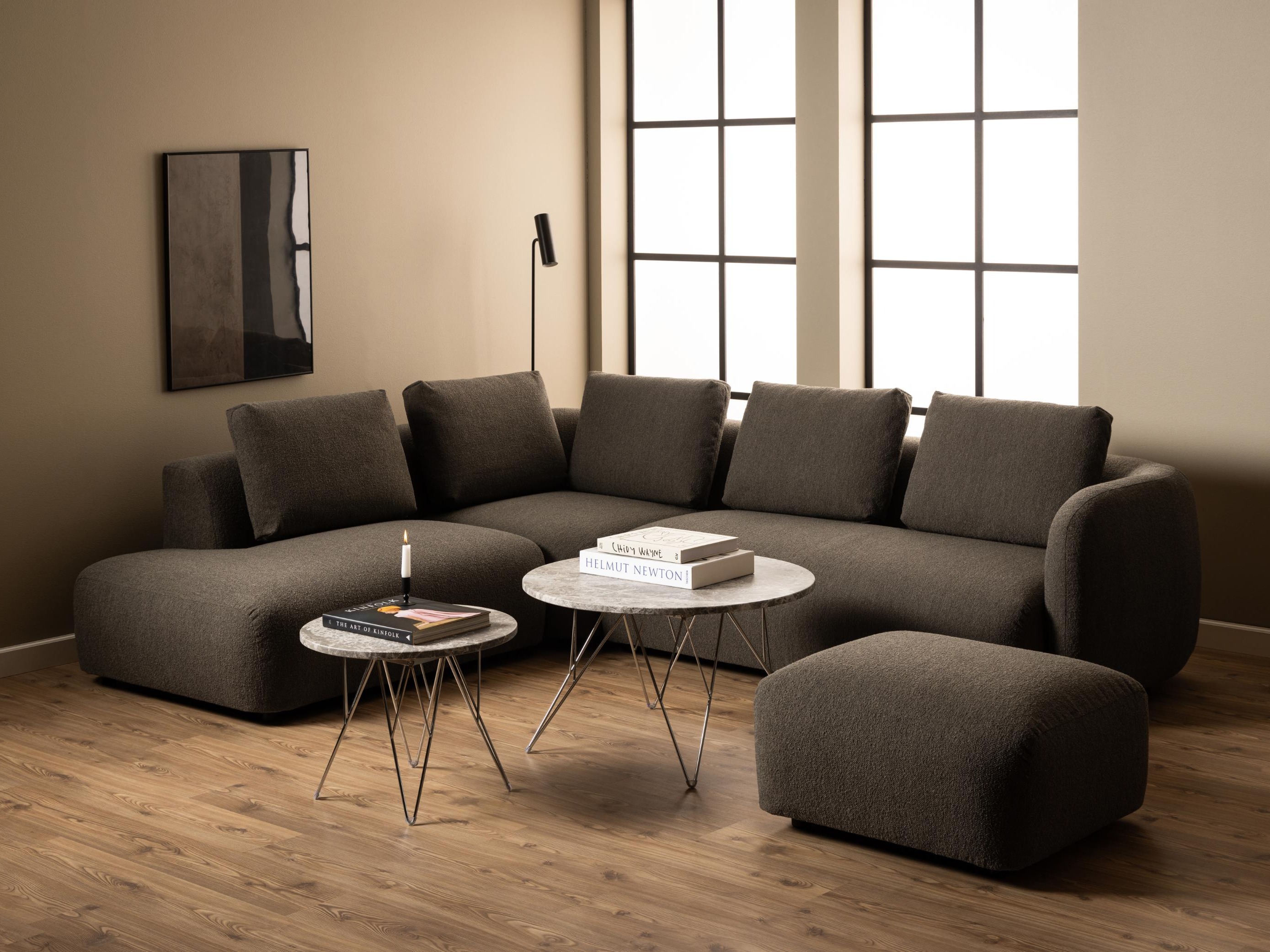 Stolić za kavu Norsica 820 (Siva + Srebrna)