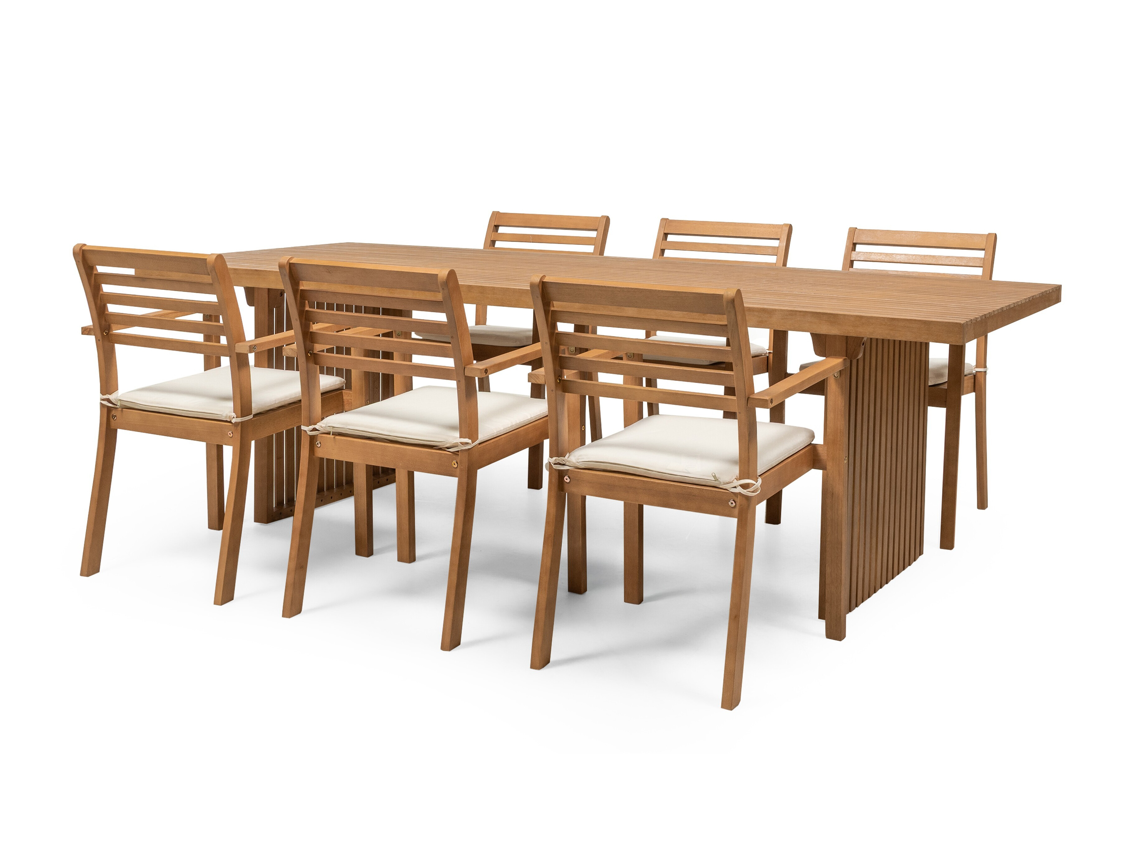 Set stola i stolica Burleson 688 (Bež)