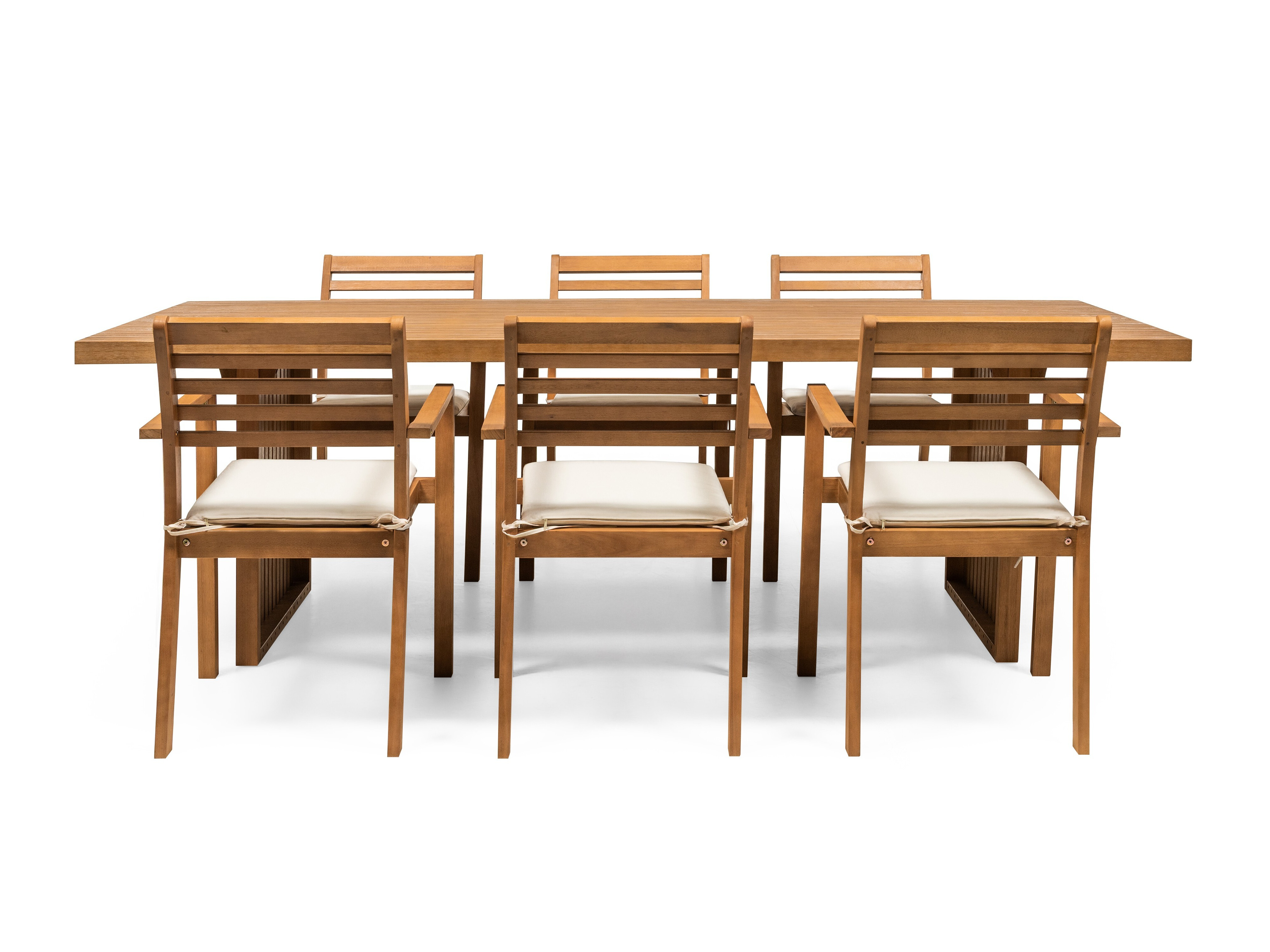 Set stola i stolica Burleson 688 (Bež)