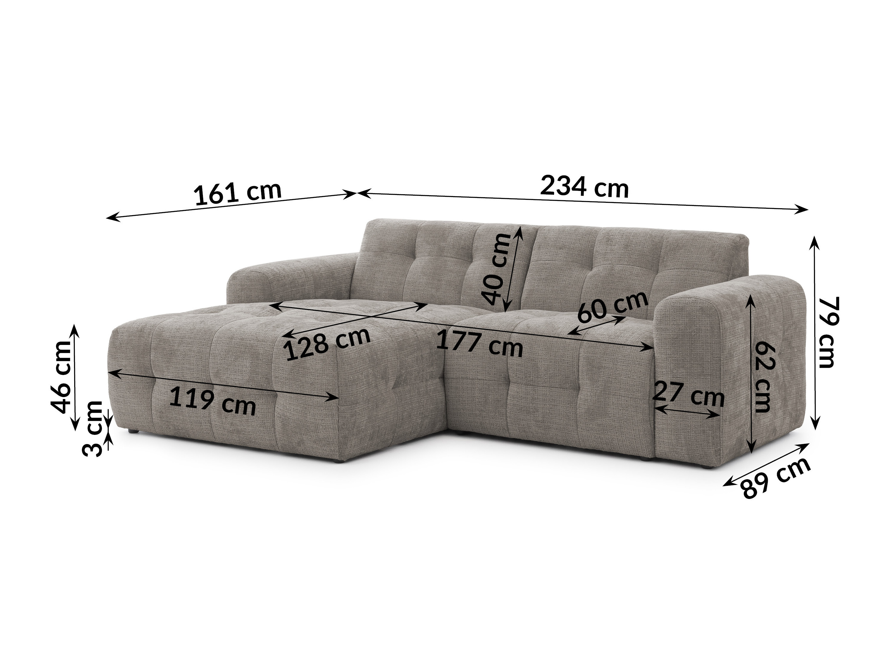 Kutna garnitura Rocklin 179 (Cremona 24)