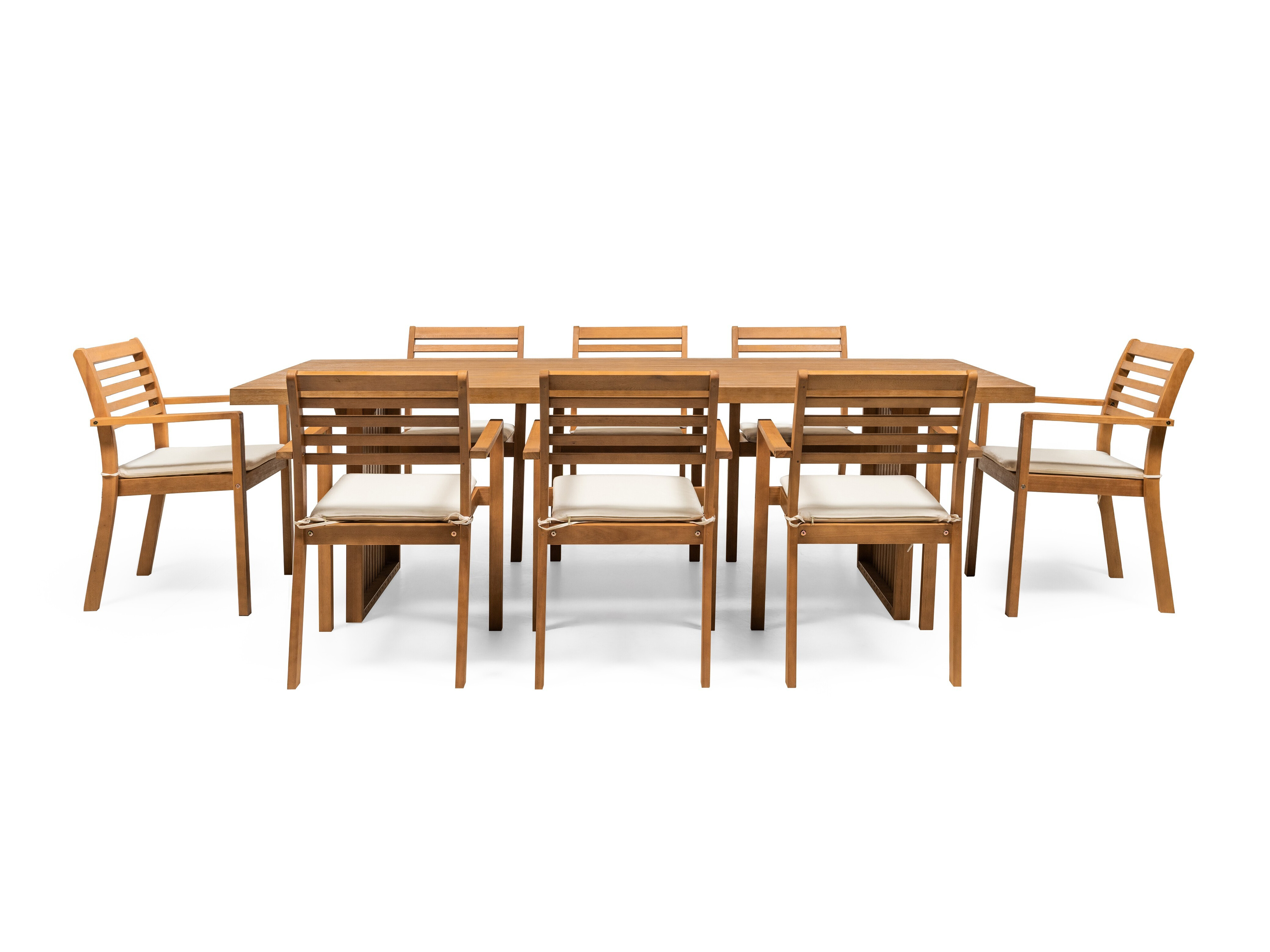 Set stola i stolica Burleson 689 (Bež)