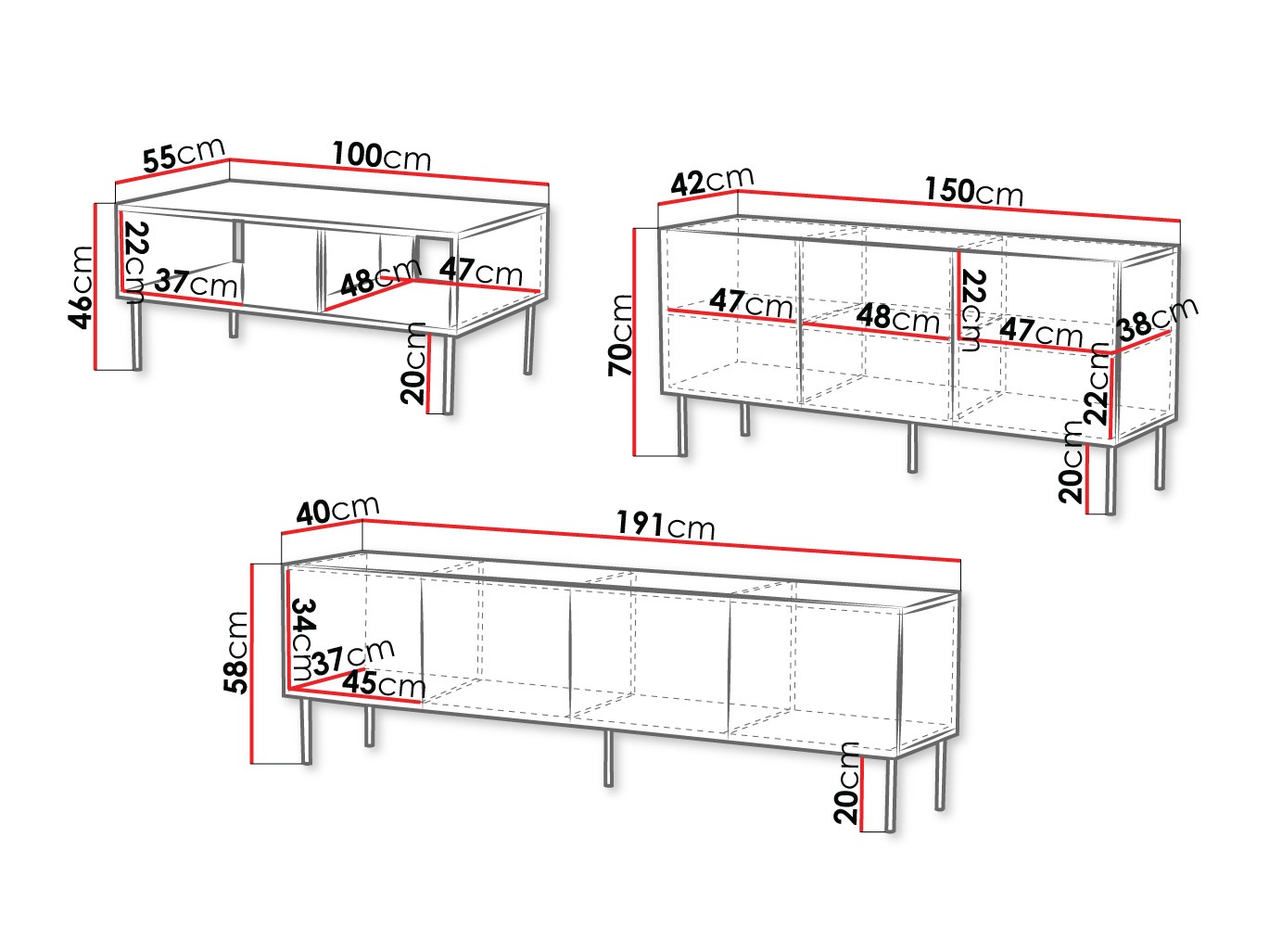 Set za dnevni boravak Doctrina I