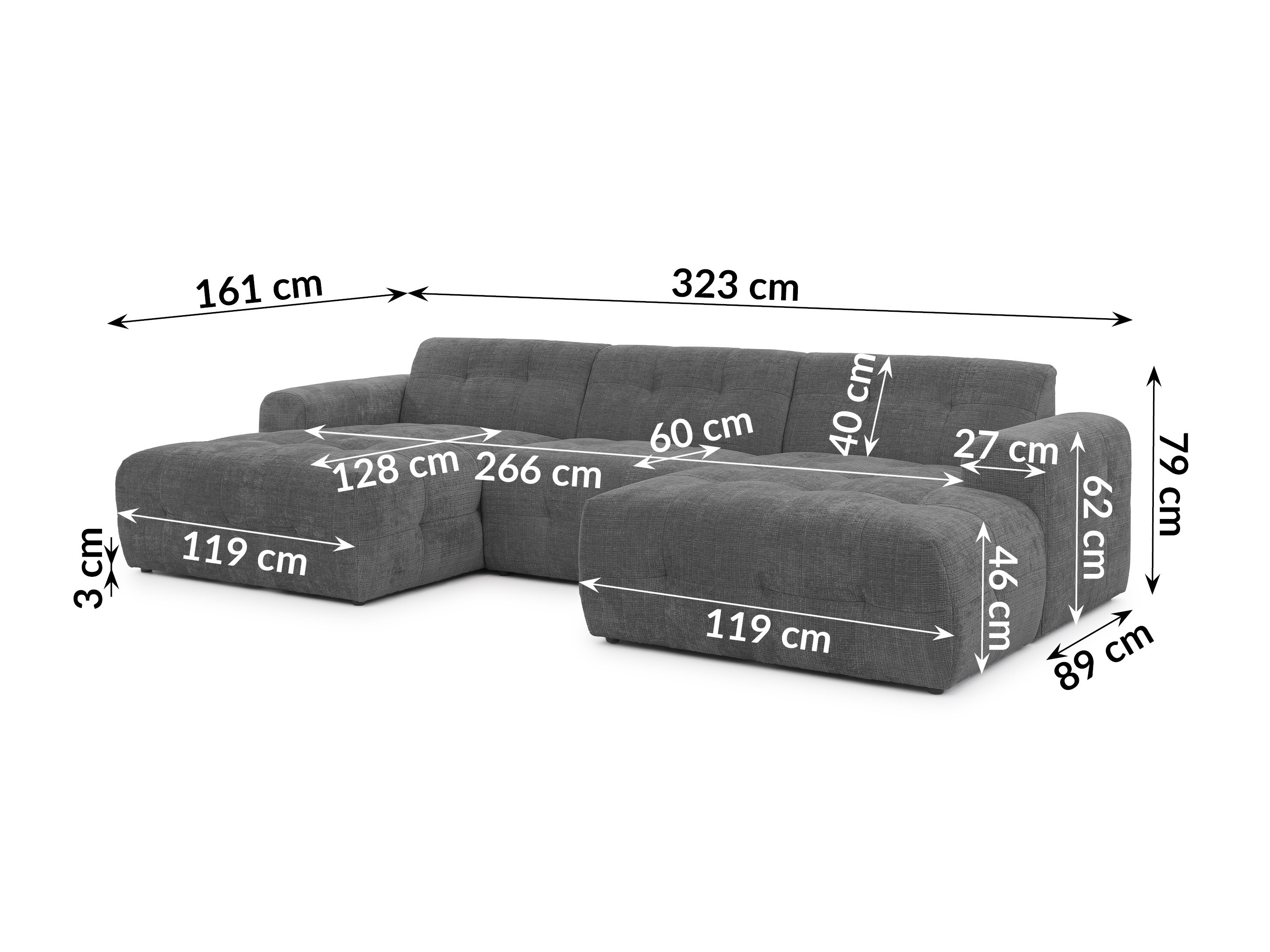 Kutna garnitura Rocklin 181 (Cremona 95)