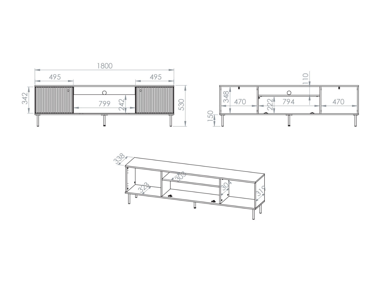 Set za dnevni boravak Marmeli 135