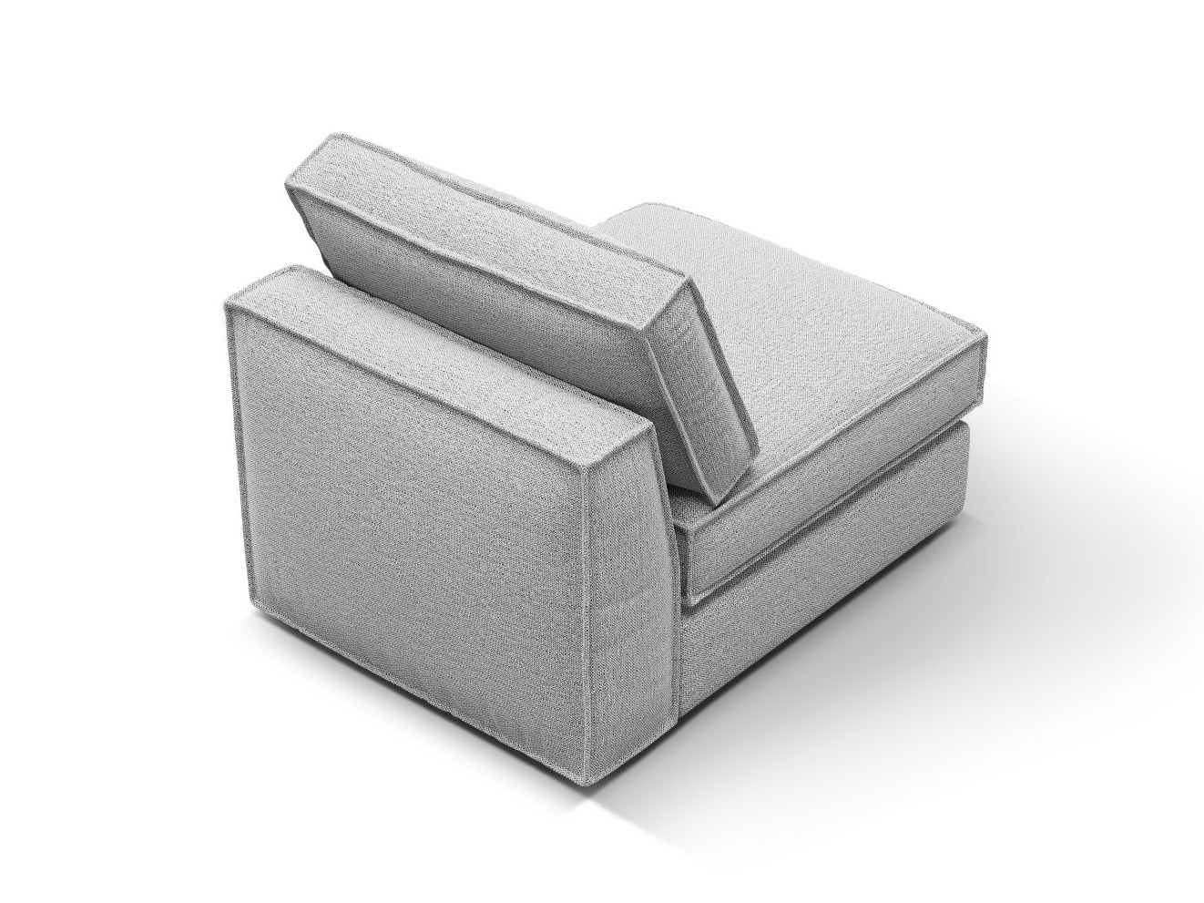 Modularna fotelja Dalodei 100 (Babel Light grey)