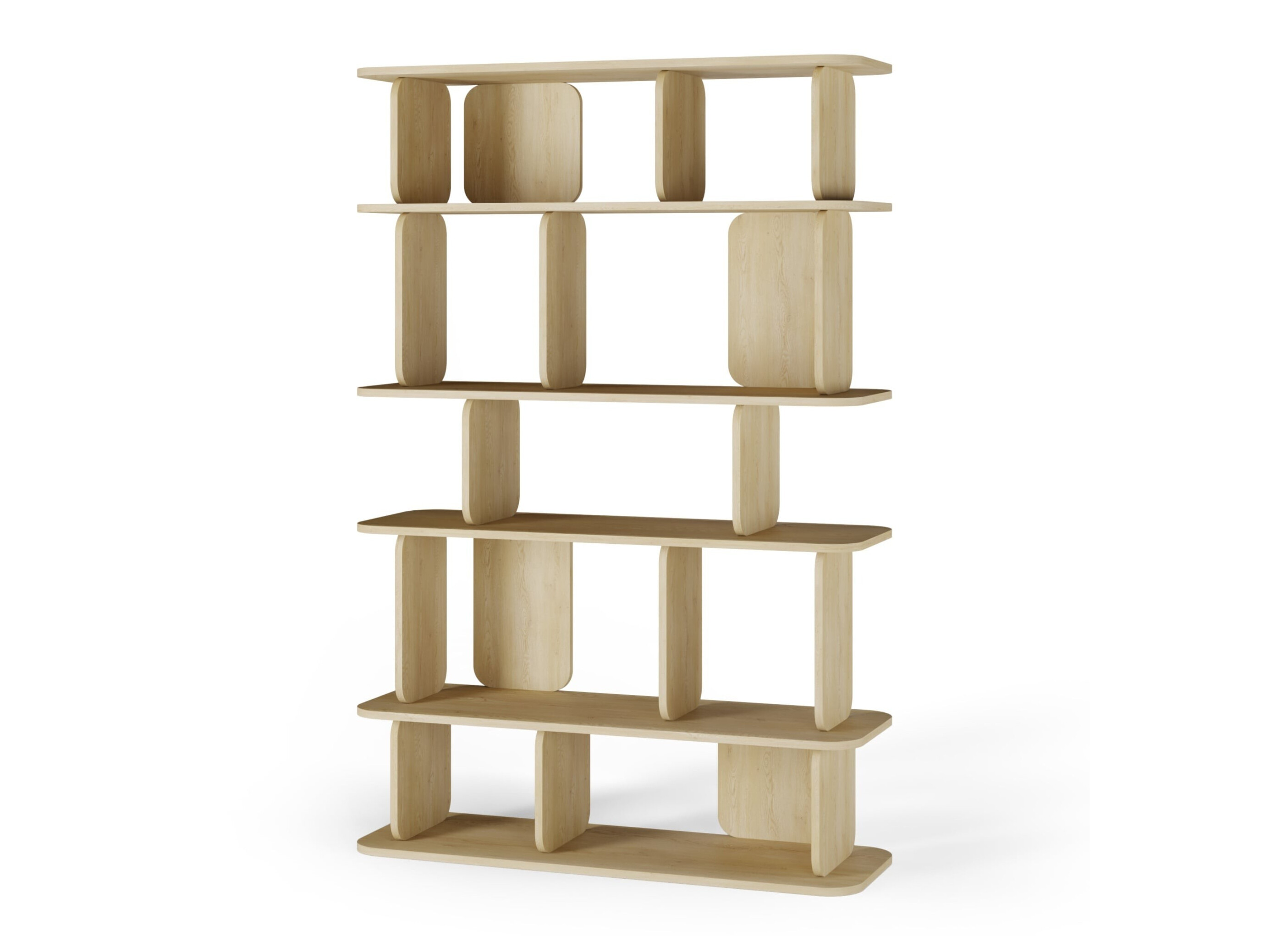 Polica Burleson 695 (Krem + Hrast Torro)