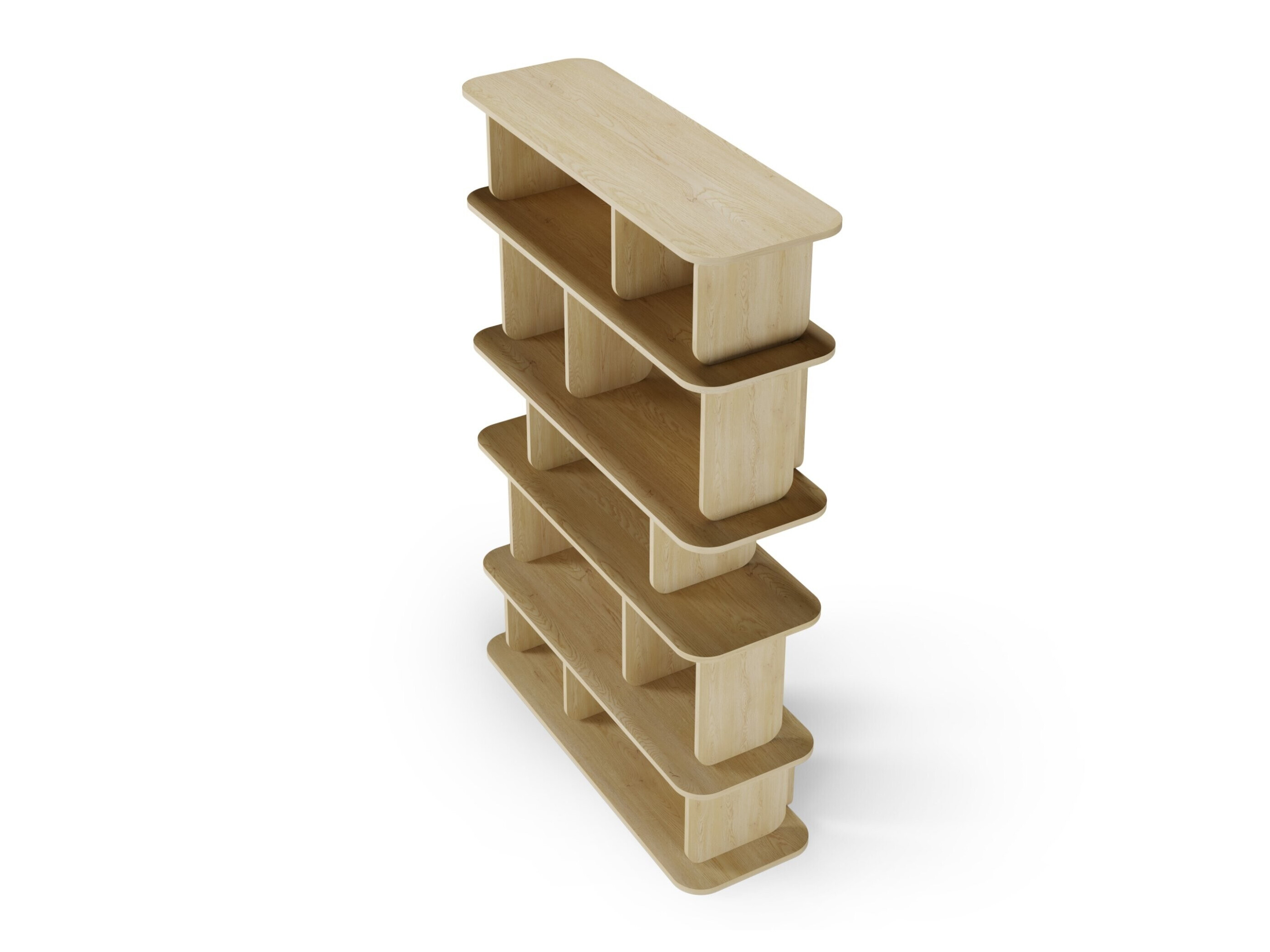 Polica Burleson 695 (Krem + Hrast Torro)