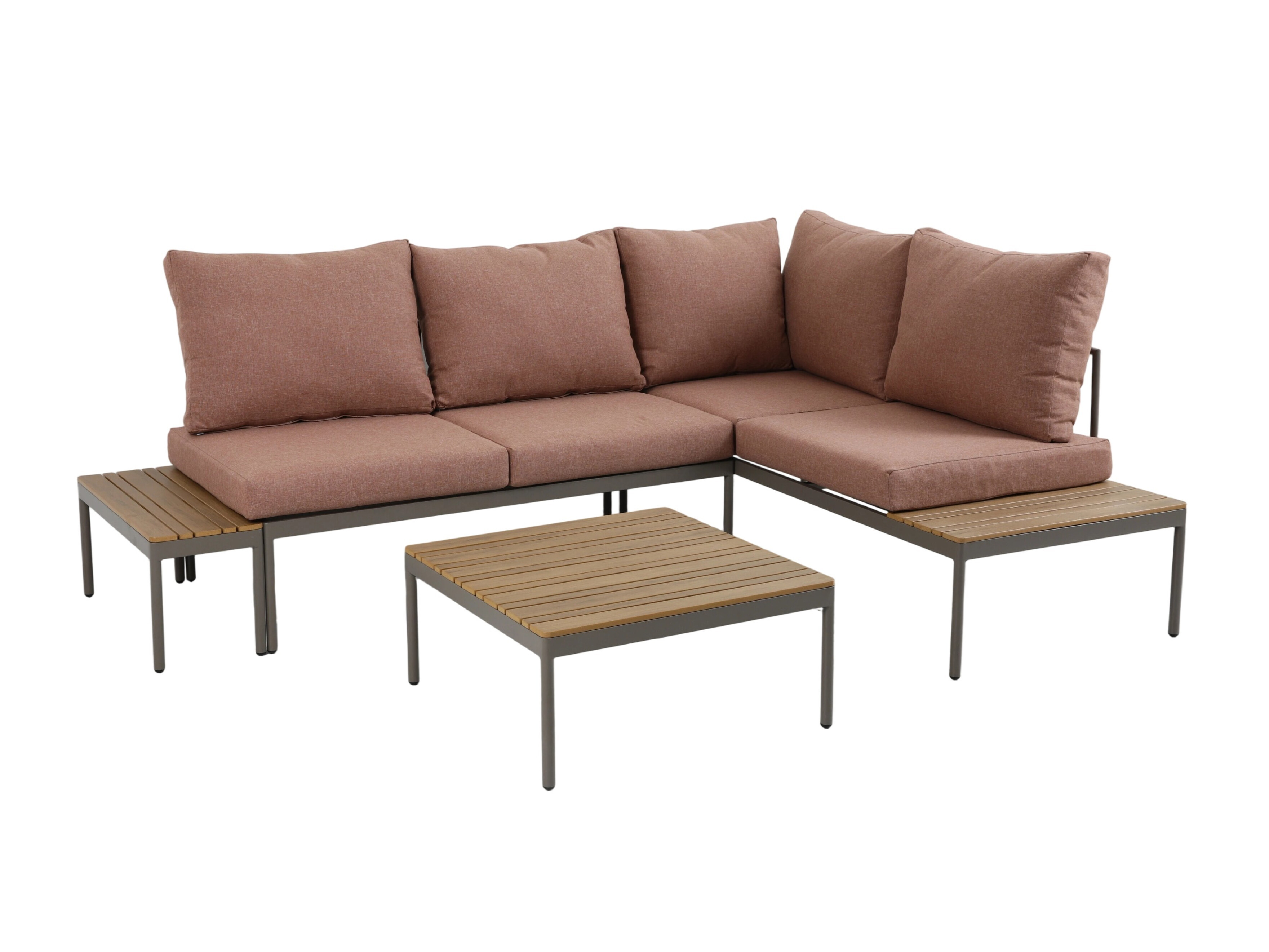 Set vrtnog namještaja Burleson 696 (Smeđesiva)