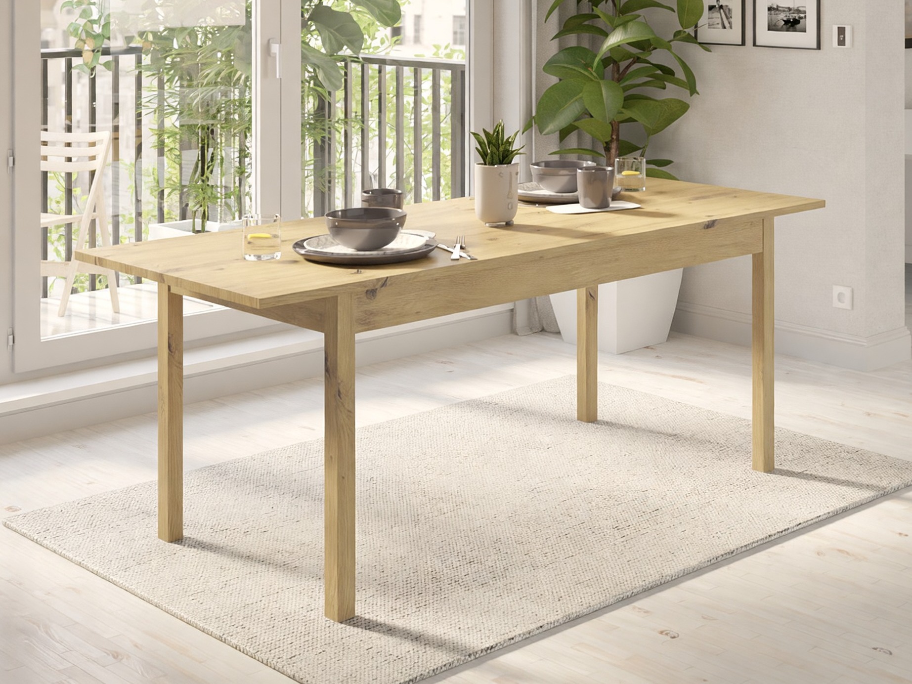 Stol Bristol 221 (Hrast Artisan)