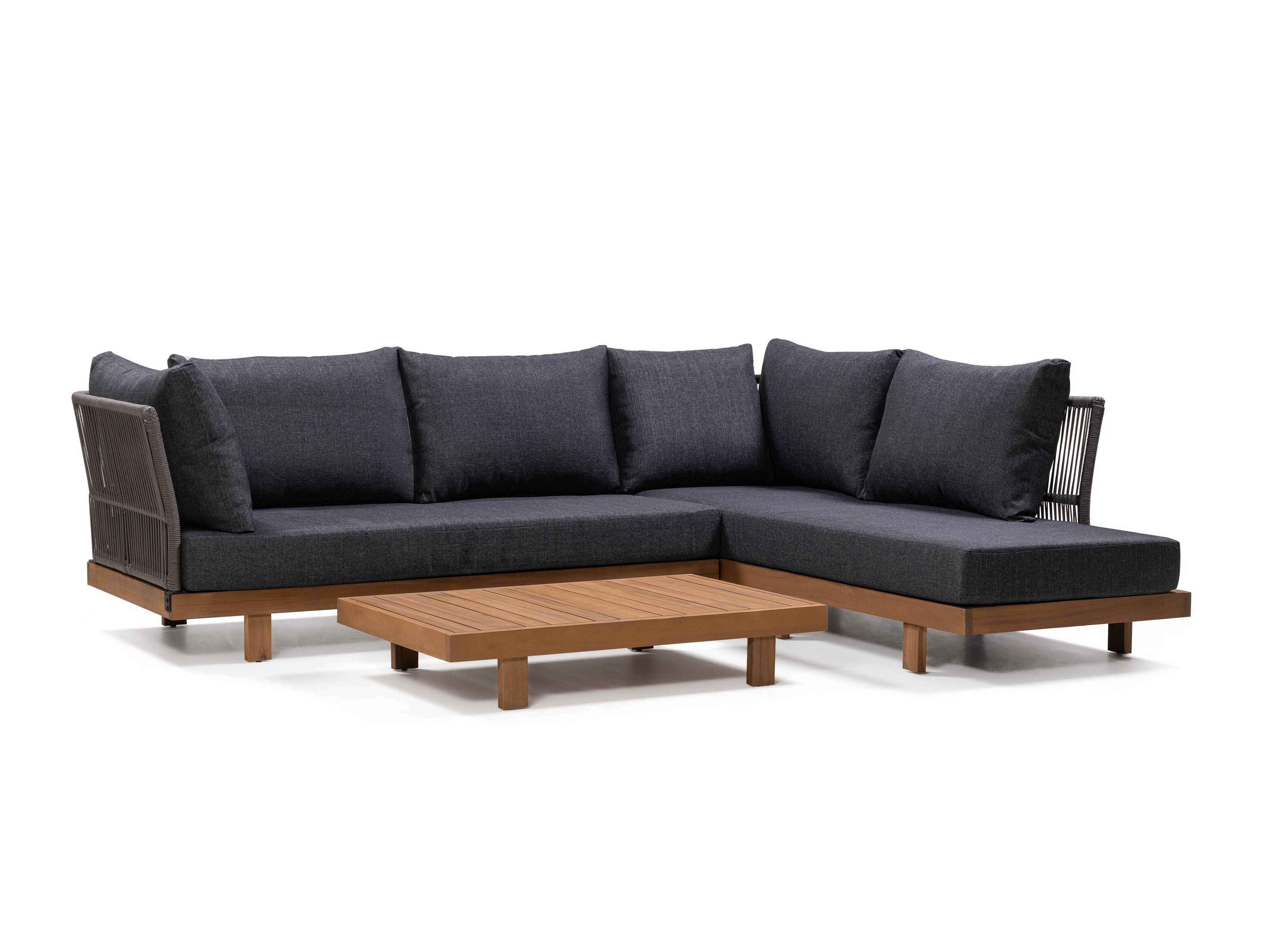 Set vrtnog namještaja Burleson 706 (Tamno siva)