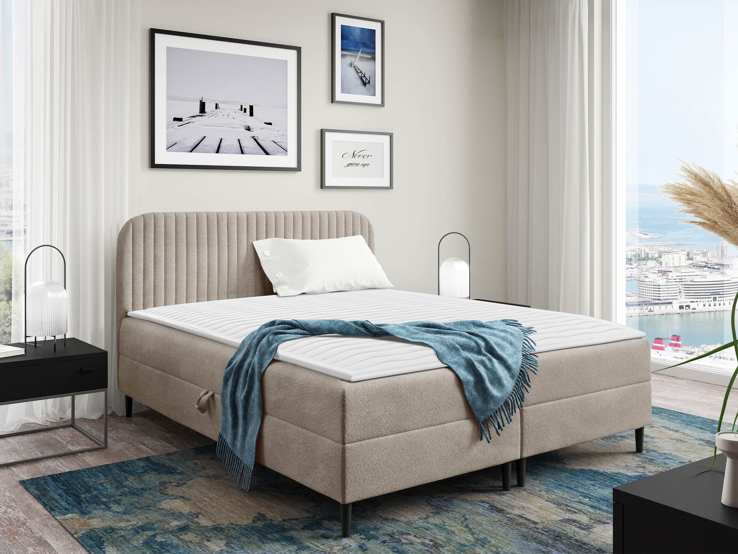 Boxspring krevet Rivus (Coral 50)