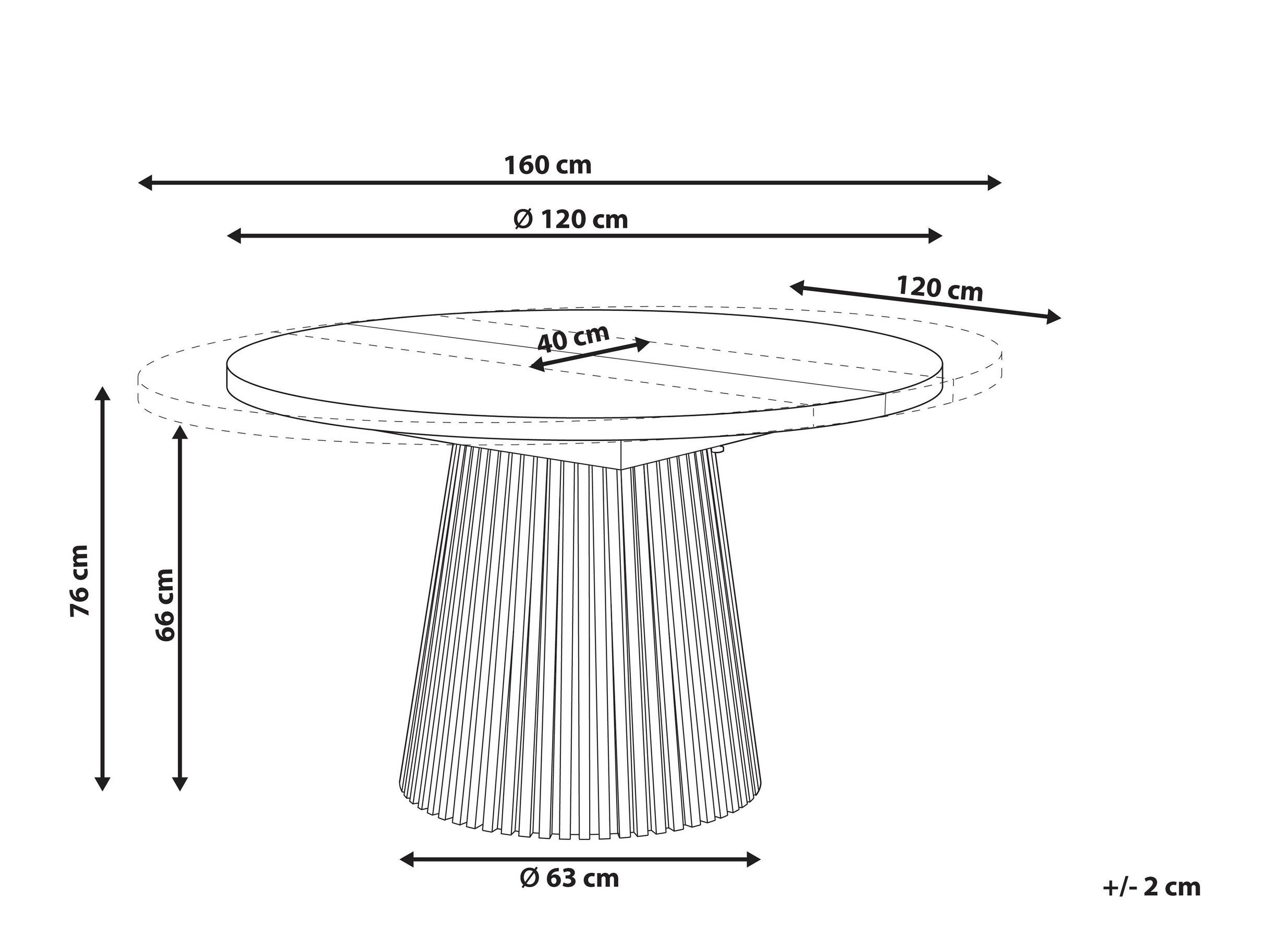 Stol Berwyn 3276 (Crna)