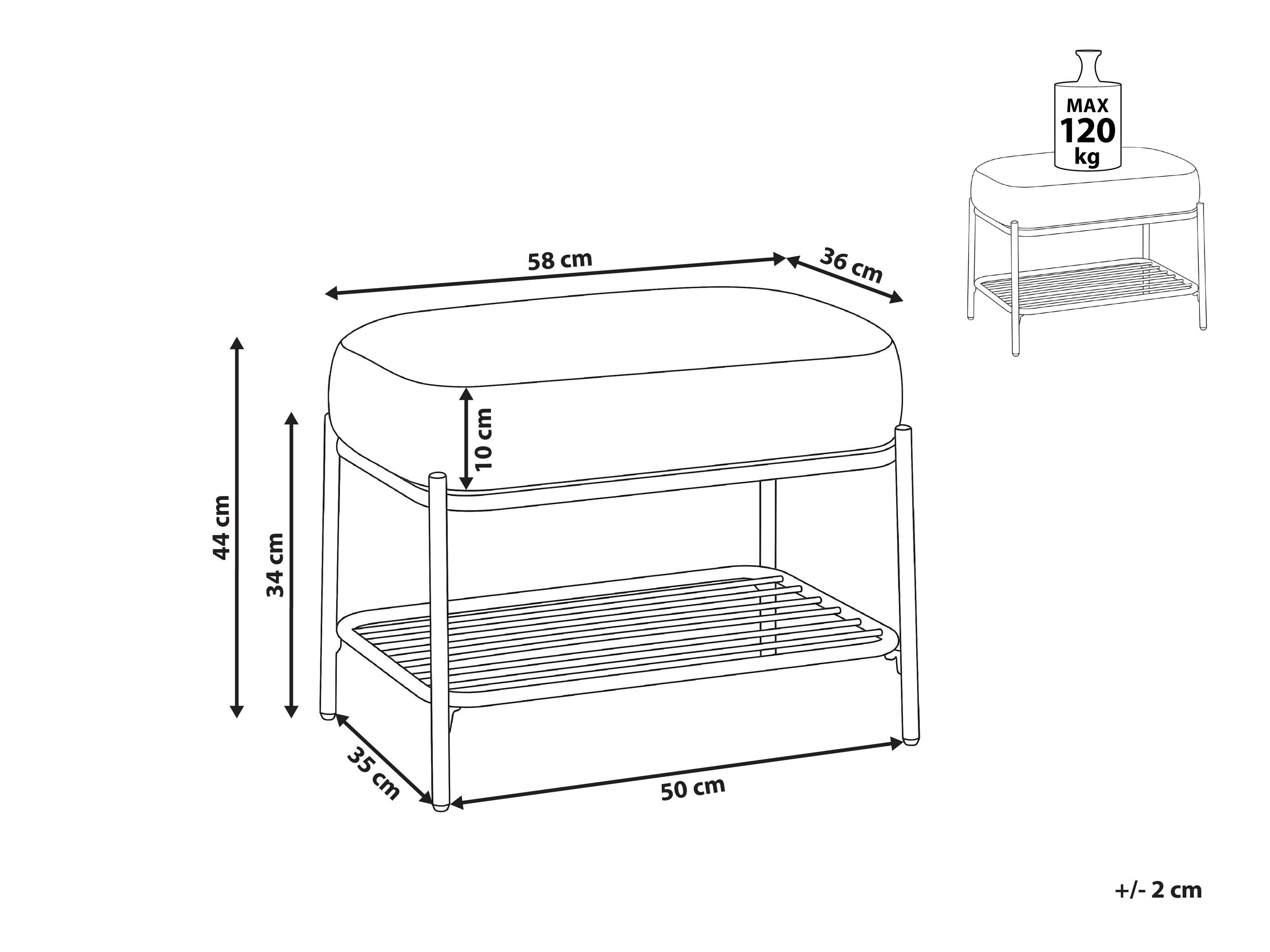 Tabure Berwyn 3277 (Tamno siva)