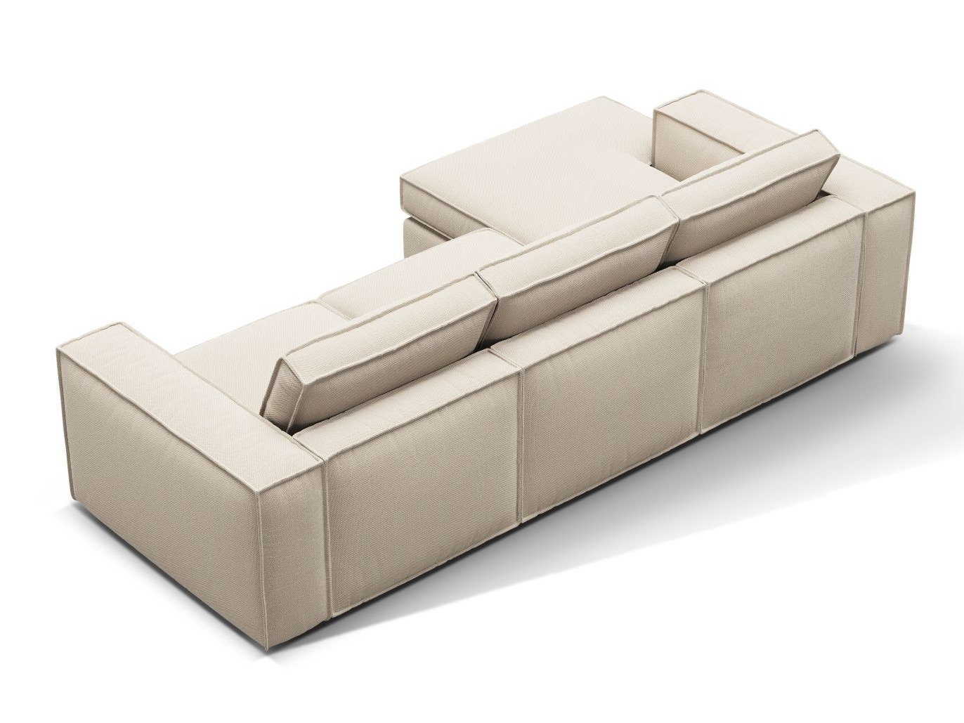 Modularna kutna garnitura Dalodei 110 (Babel Toffee)