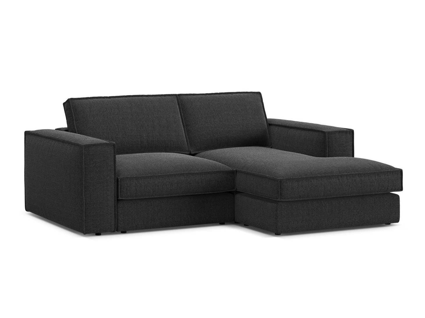 Modularna kutna garnitura Dalodei 111 (Babel Black)