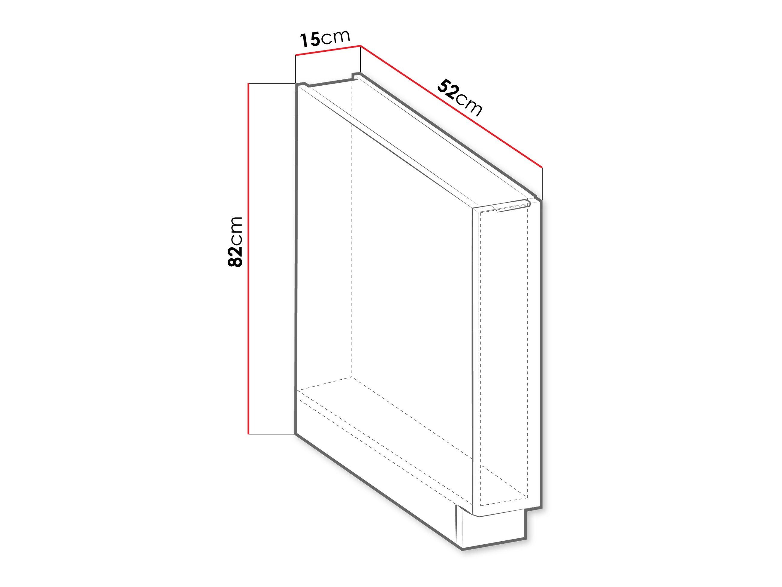 Modularni ormarić s izvlačnom košarom Sole 101
