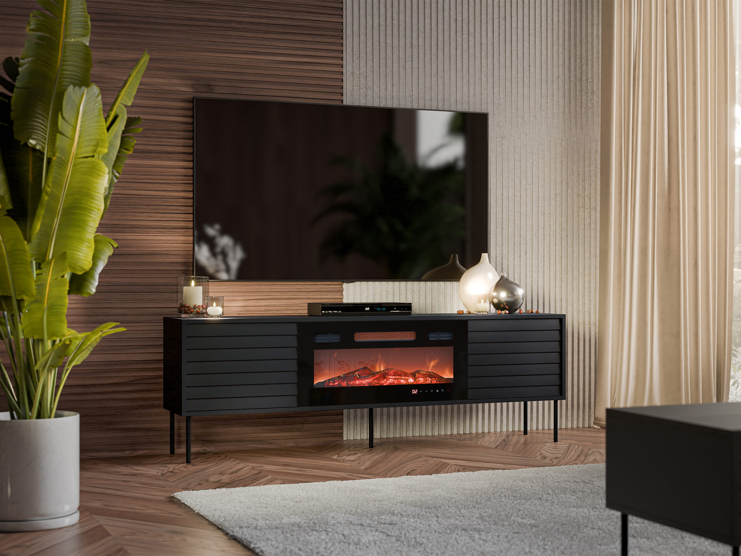 TV stol Flosoru 108 (Crna)