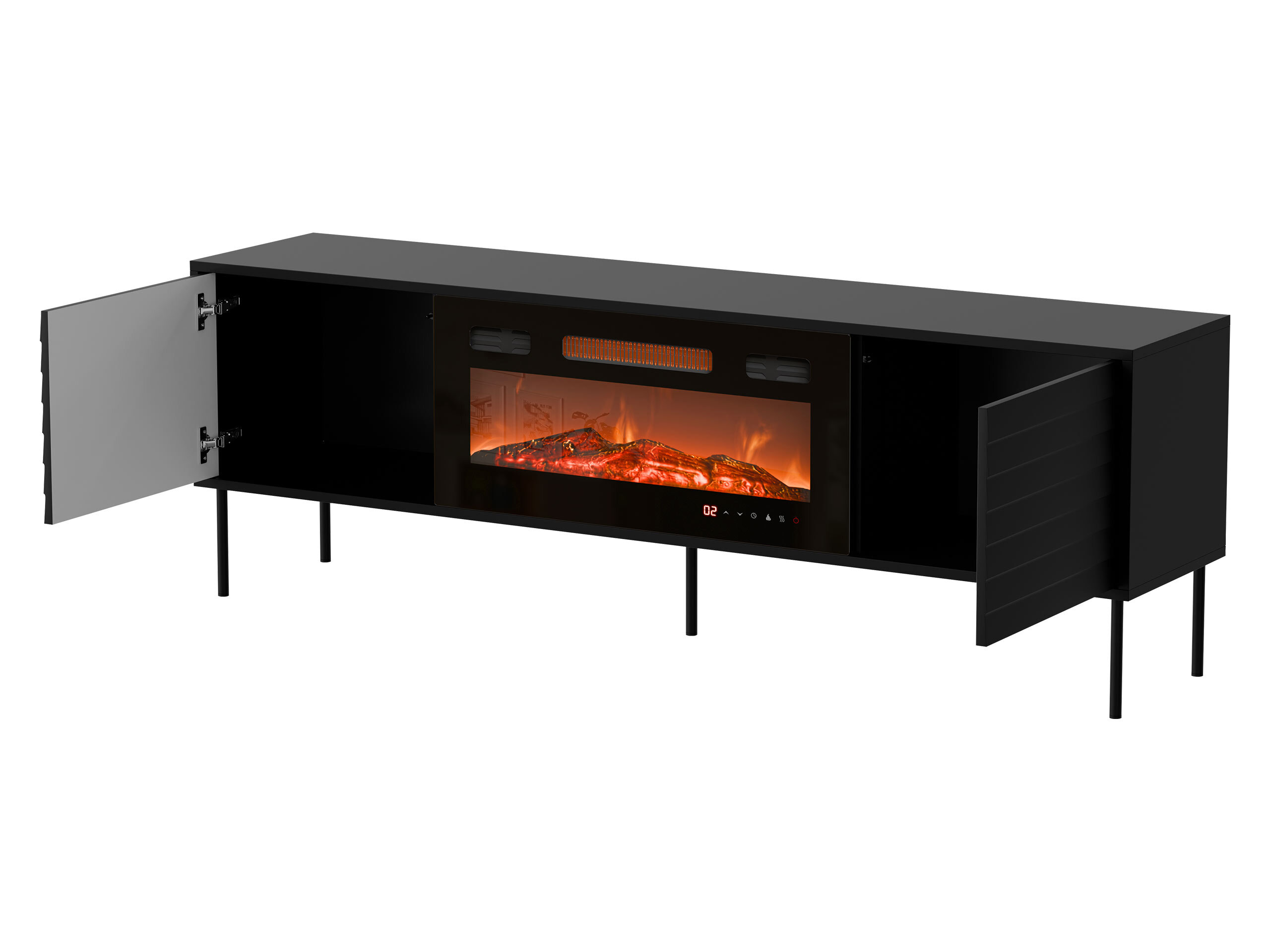 TV stol Flosoru 108 (Orah + Crna)