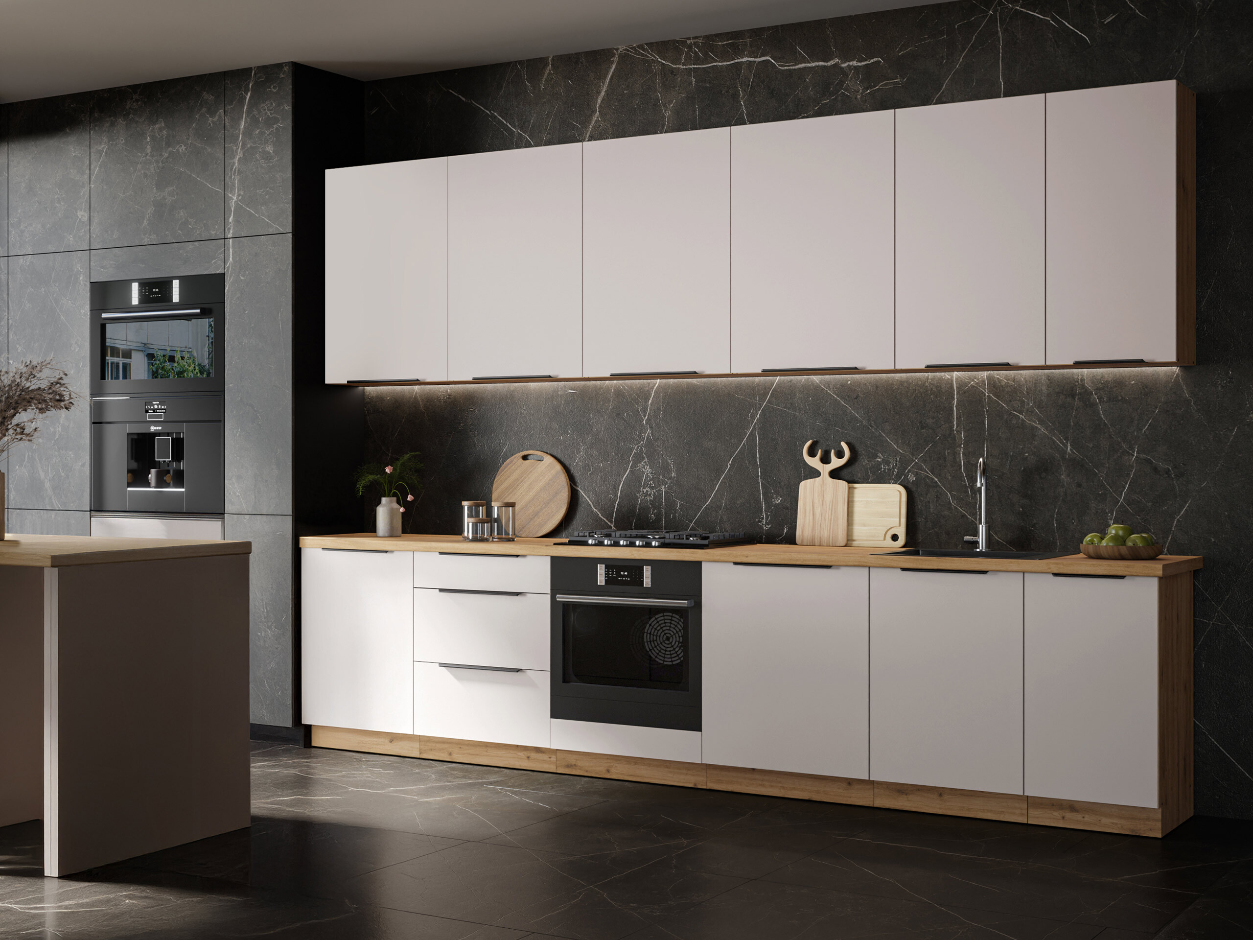 Modularni ormarić s vratima Sole 114