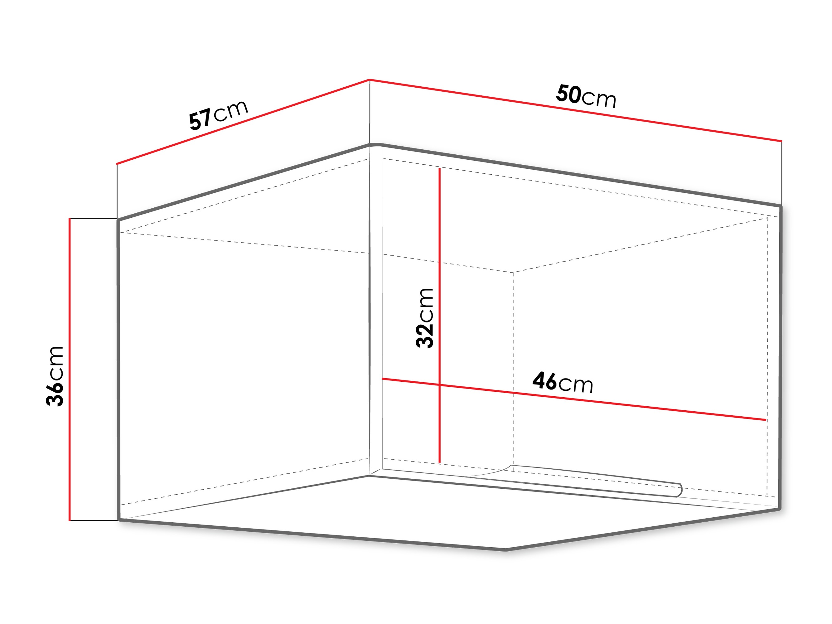 Modularan zidni ormarić Sole 129