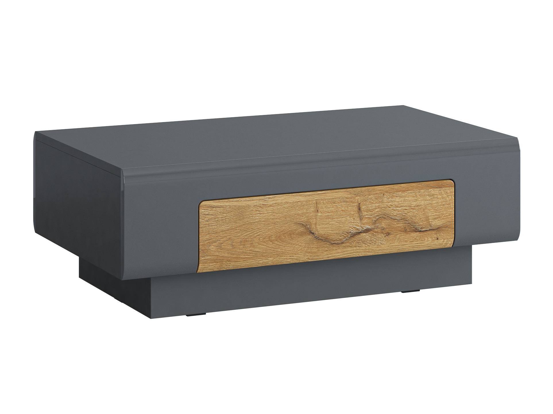 Stolić za kavu Torsone 111 (Antracit + Gloss antracit + Hrast Grandson)