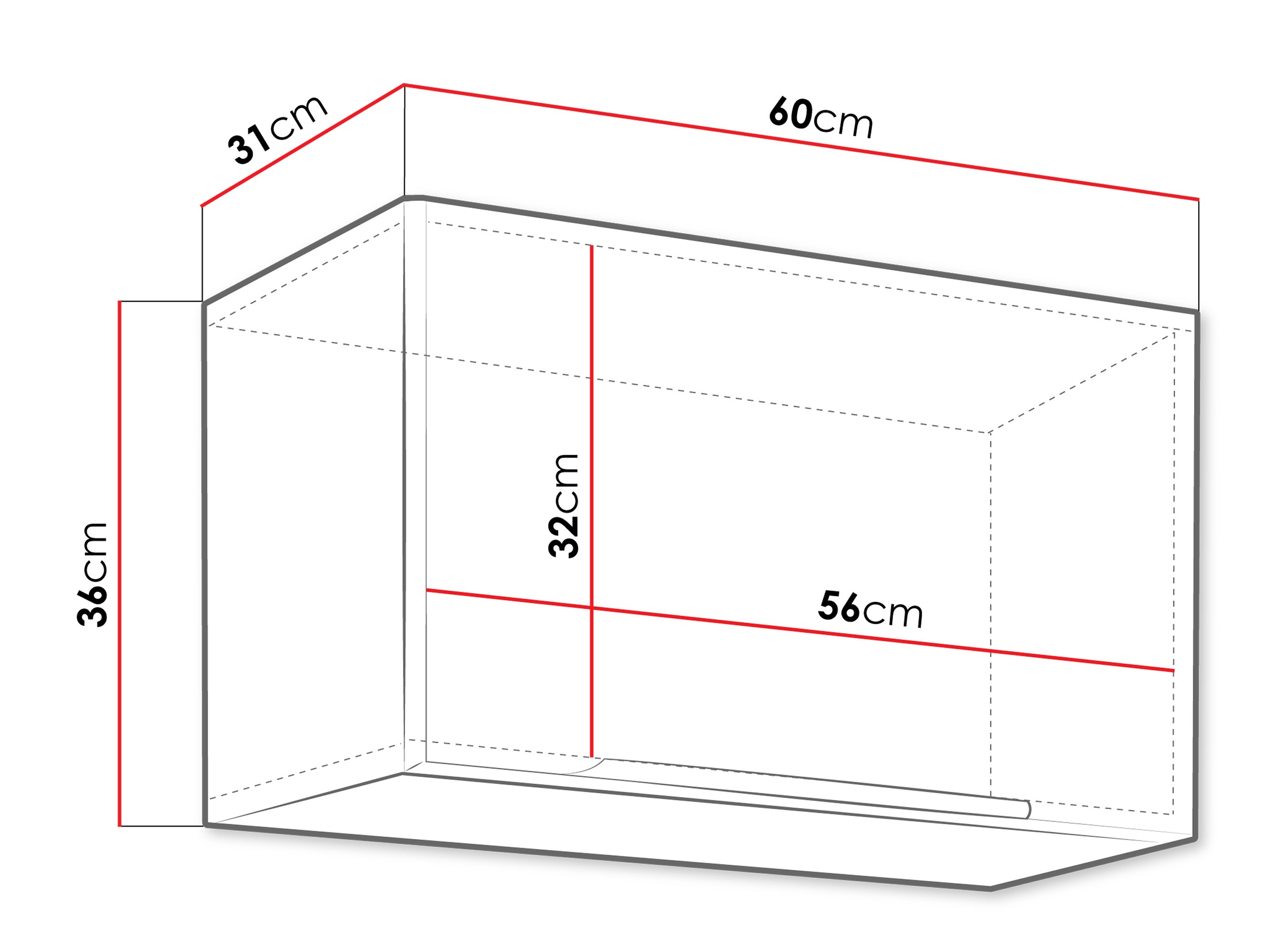 Modularan zidni ormarić Sole 139