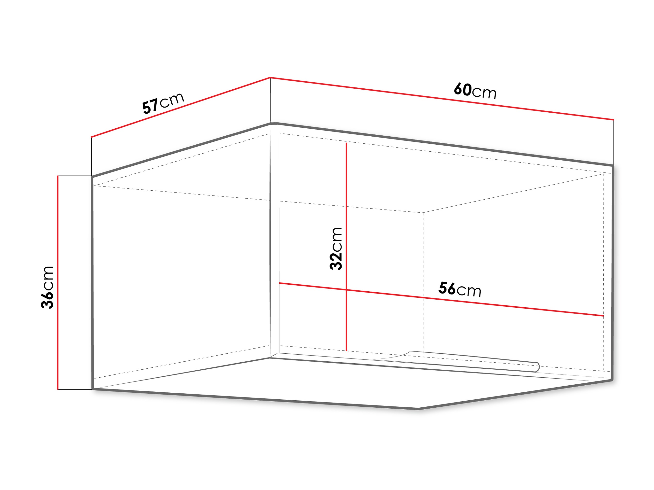 Modularan zidni ormarić Sole 140